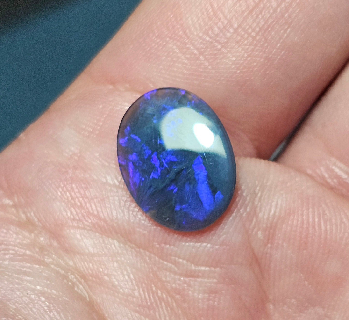Blue Black Opal 2cts (LRD04)