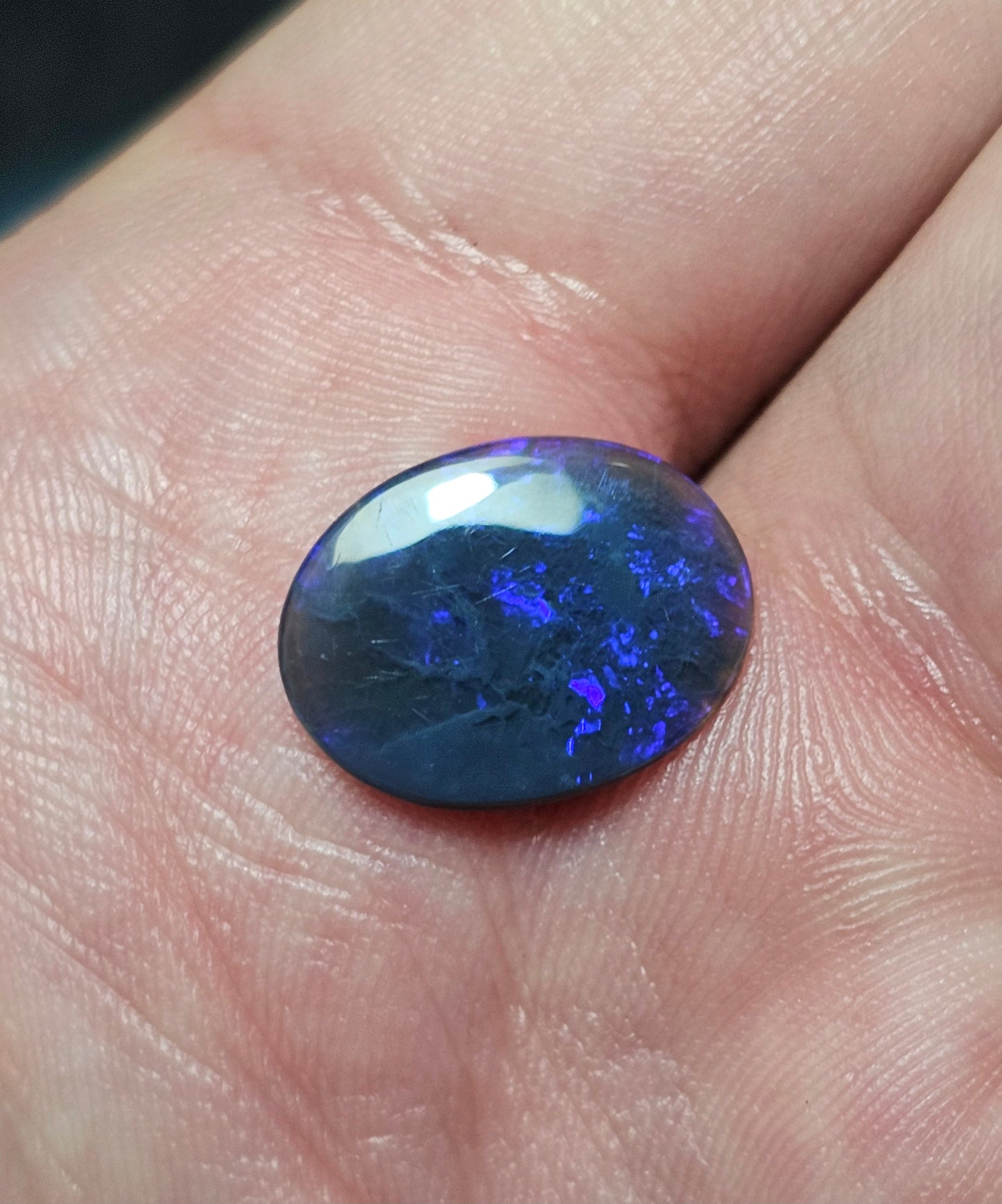 Blue Black Opal 2cts (LRD04)