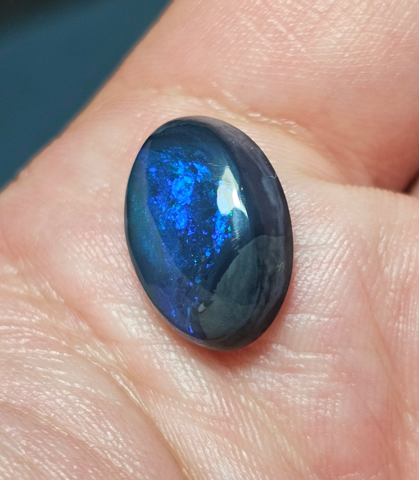 Stunning Deep Blue Black Opal 5cts (LRD06)