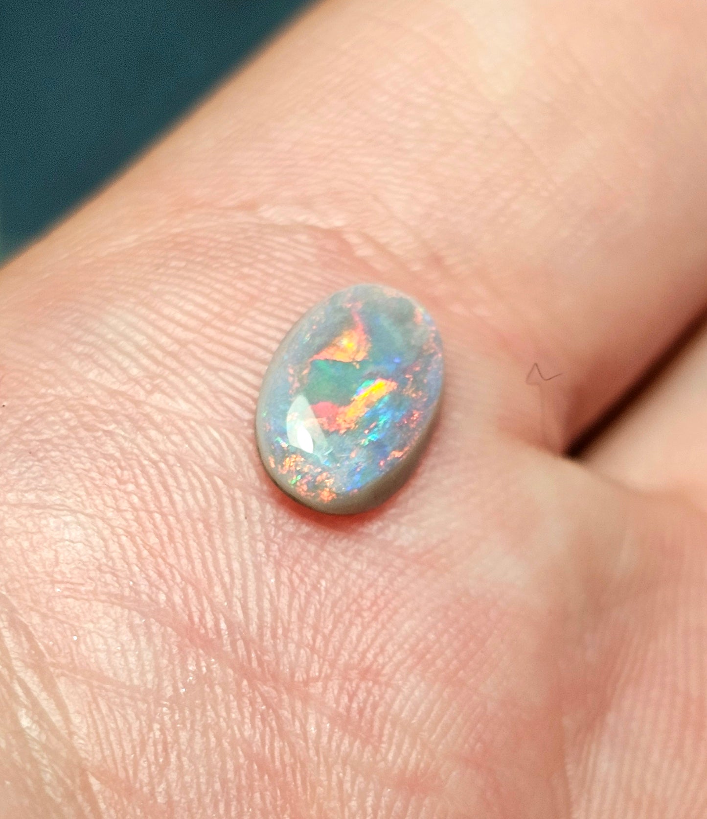 1.35cts Grey Solid Opal(NLR01)