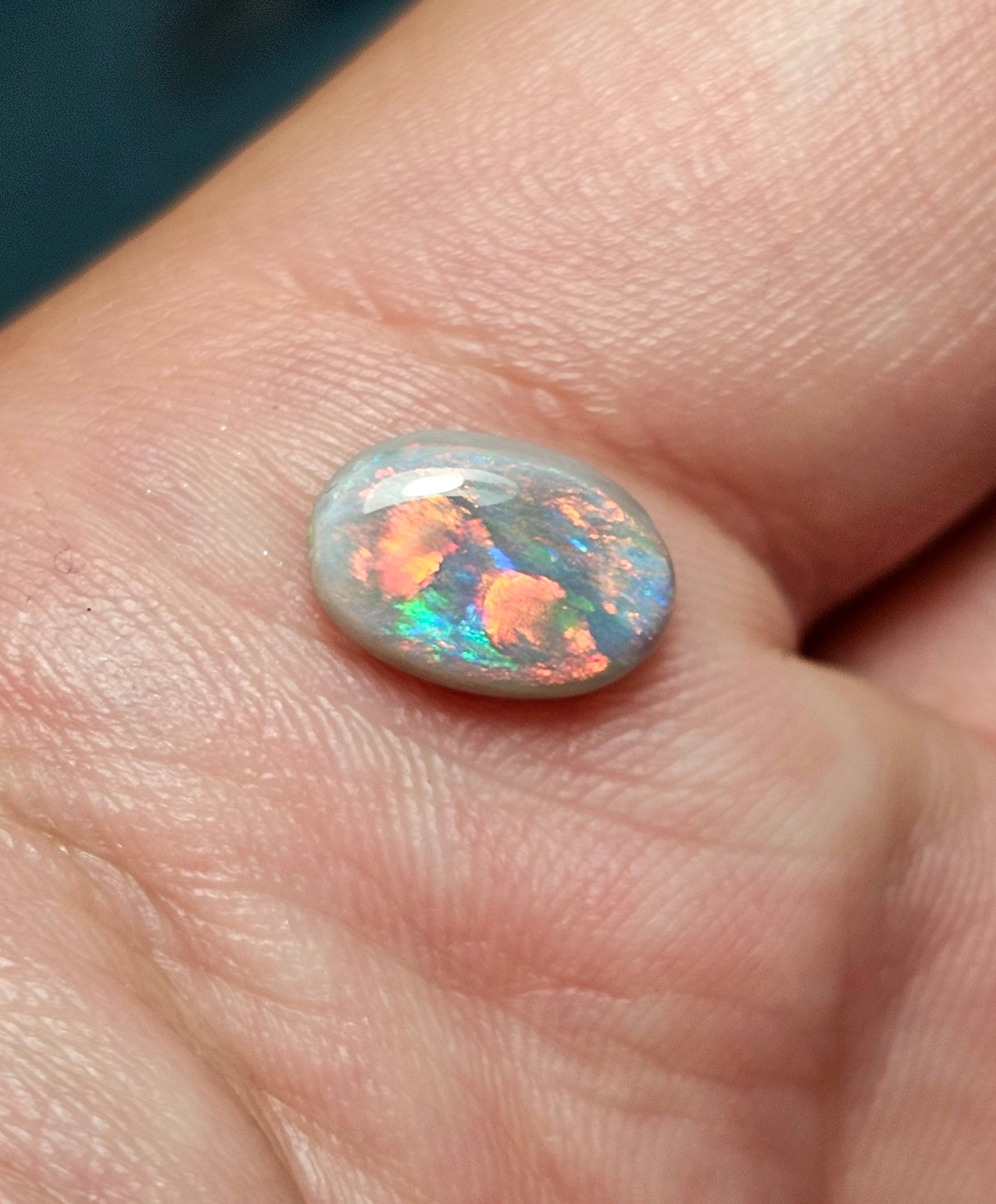 1.35cts Grey Solid Opal(NLR01)