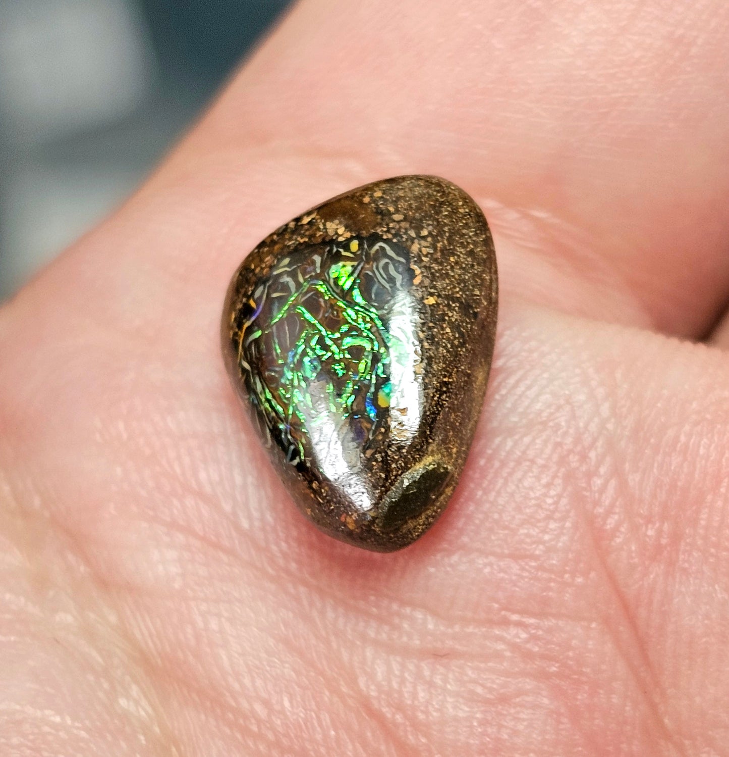 5.90cts Green Boulder Opal (WNB07)