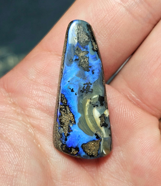 22cts Classy Blue Boulder Opal (WNB01)