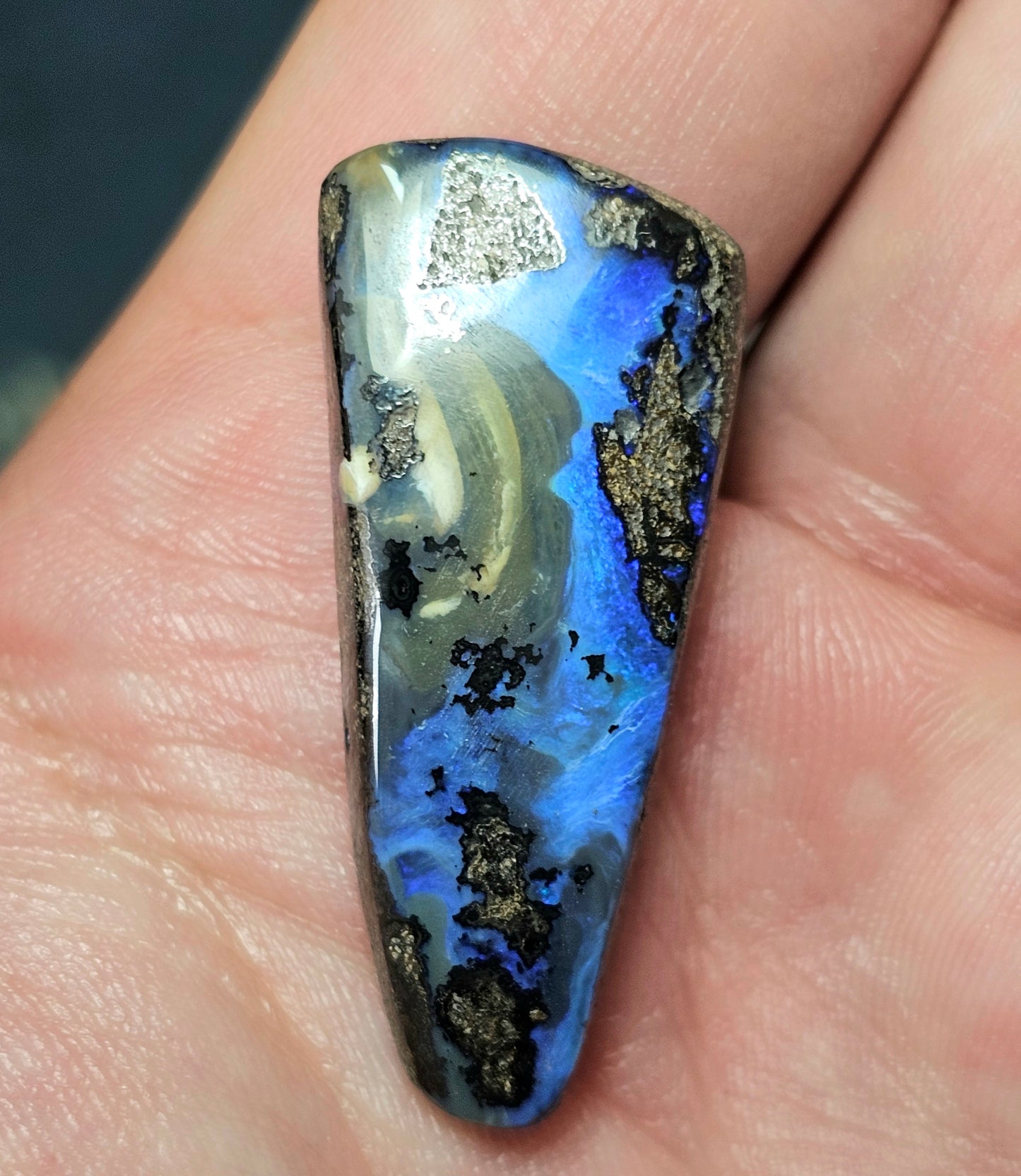 22cts Classy Blue Boulder Opal (WNB01)