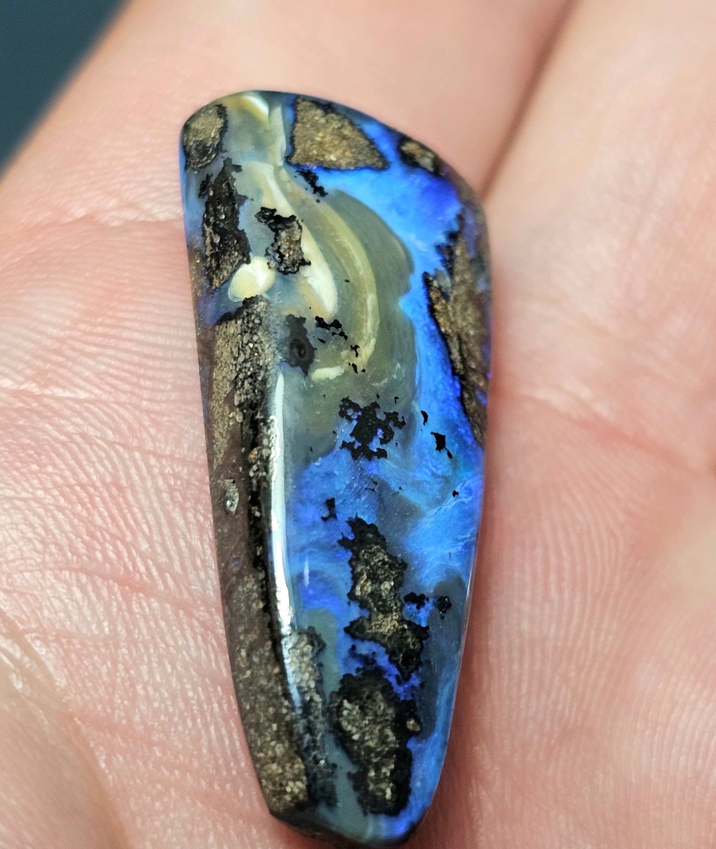 22cts Classy Blue Boulder Opal (WNB01)