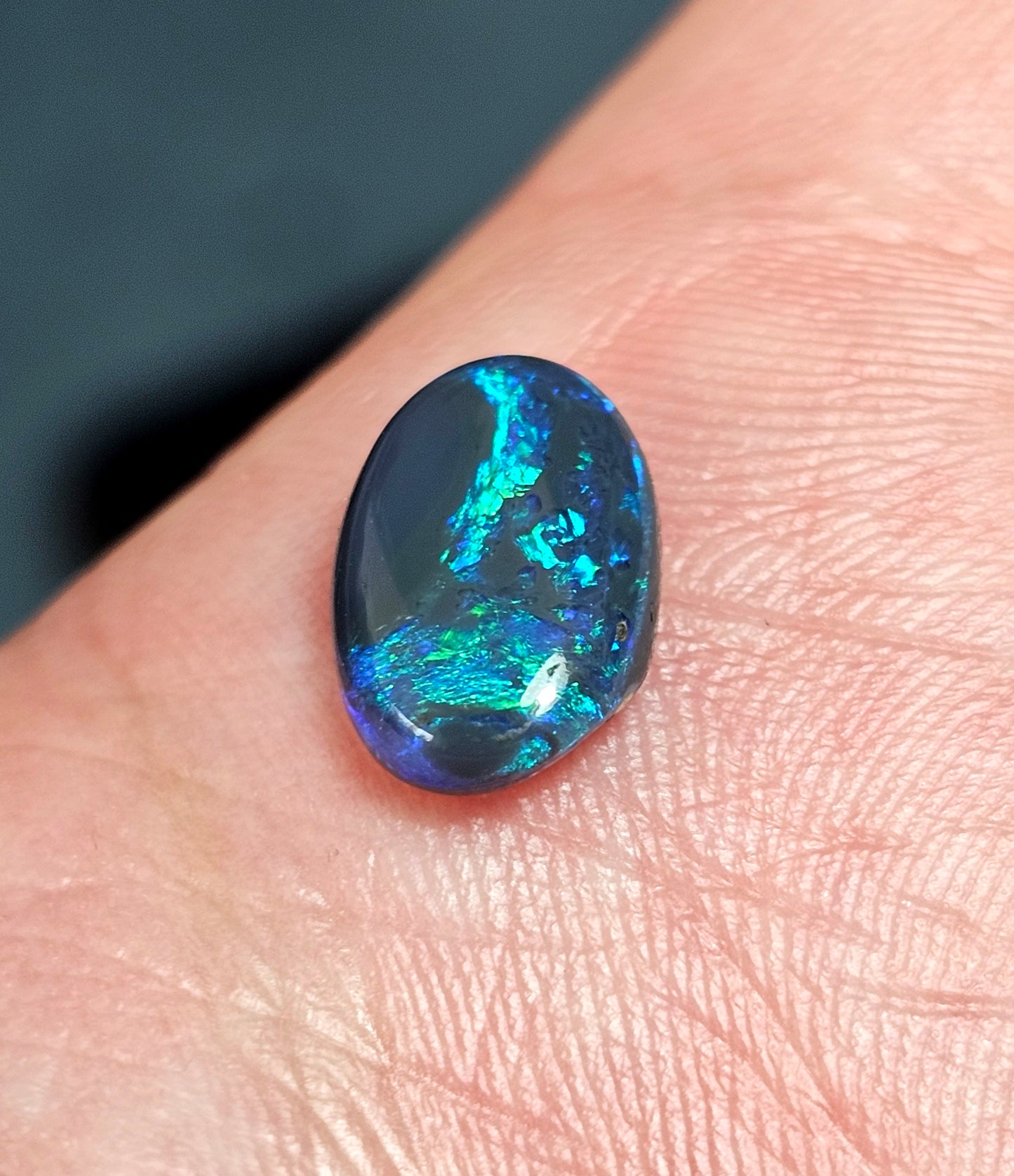 1.90ct Elegant L/Ridge Black Opal