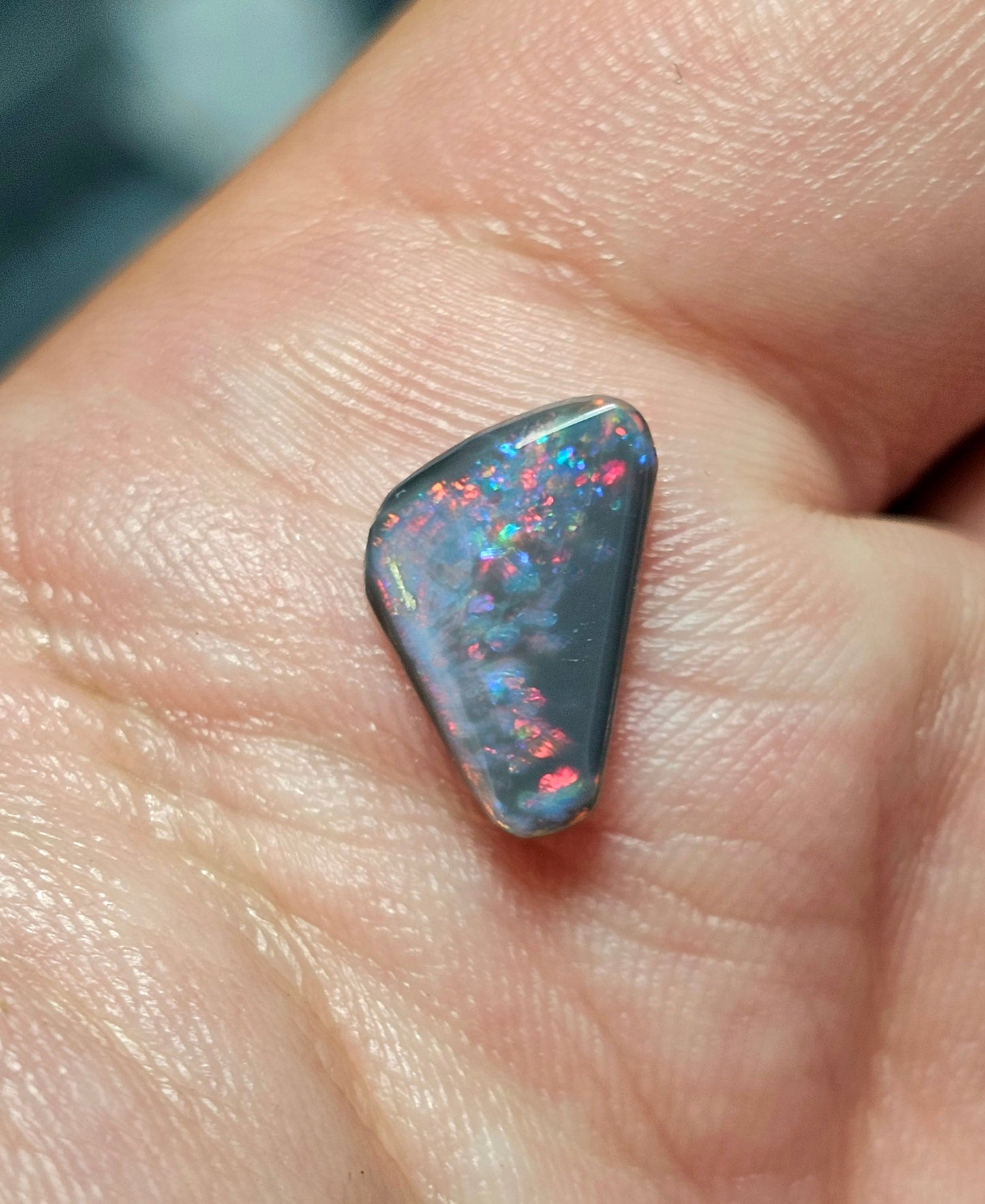 1.60cts Red on Black Opal (DECLR01)