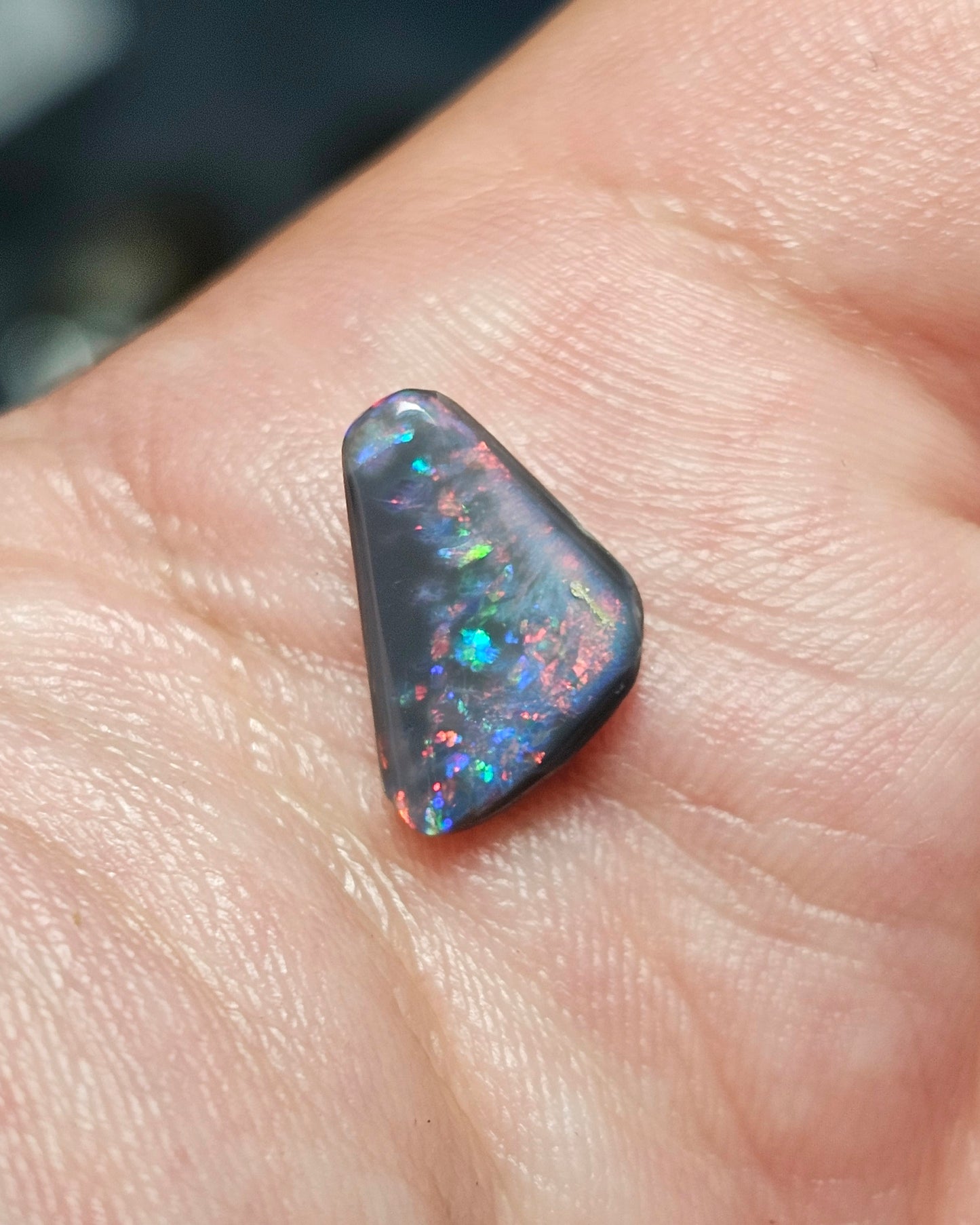 1.60cts Red on Black Opal (DECLR01)