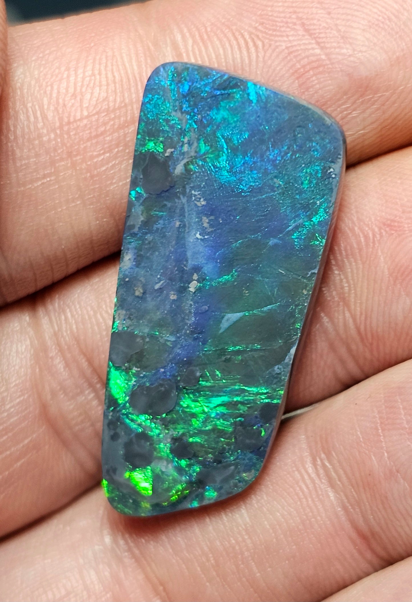 23.90cts Superb Black Opal!!
