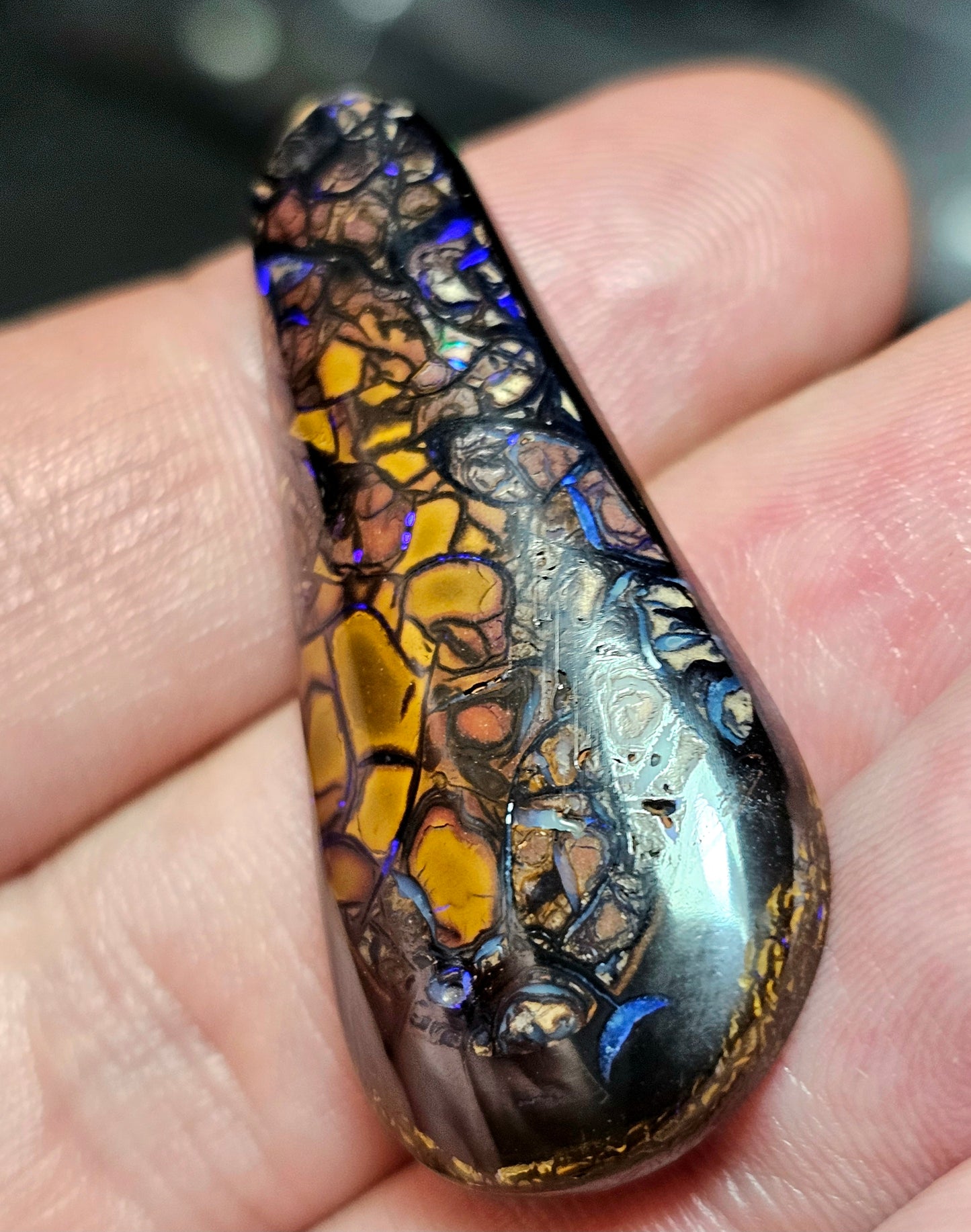 53cts Boulder Opal with a fantastic pattern (Christmas Sale) (WNB08)