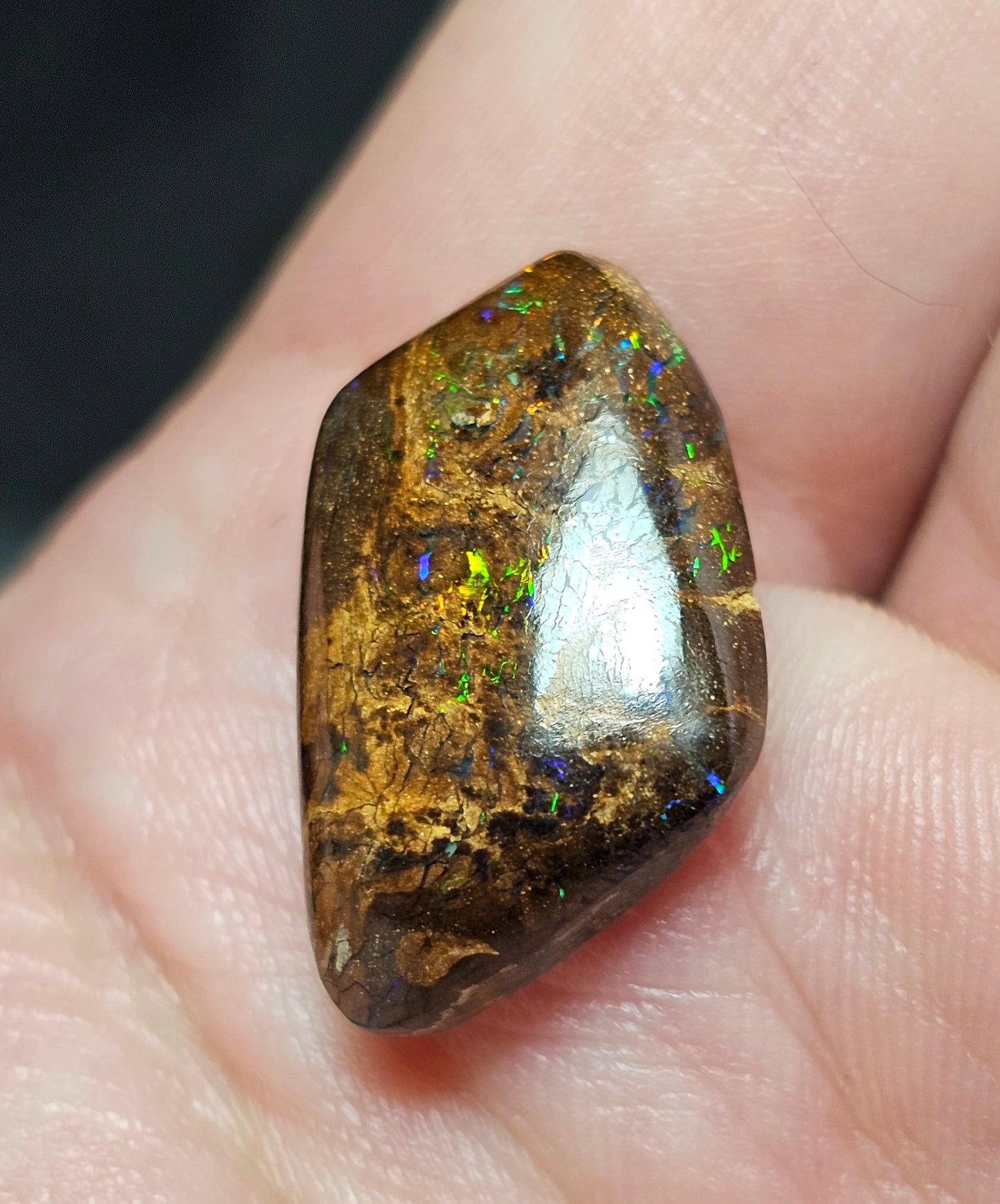 12cts Lovely Colourful Boulder Opal (Christmas Sale) (WNB12)