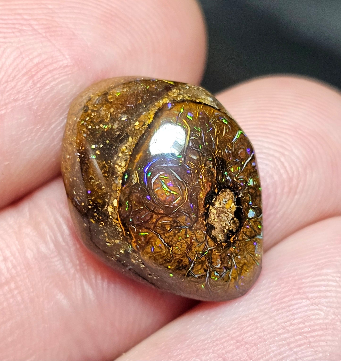 13cts Lovely Patterned Boulder Opal (Christmas Sale) (WNB14)