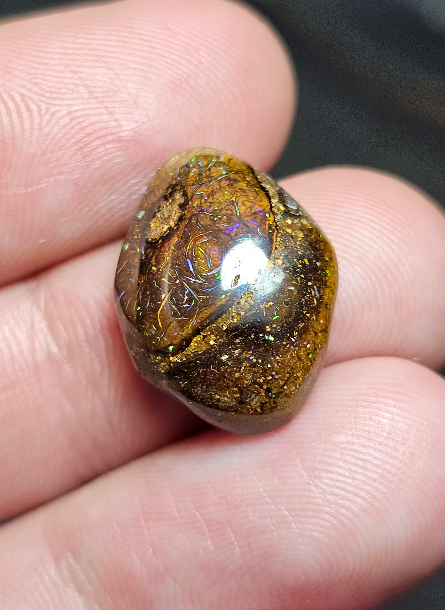13cts Lovely Patterned Boulder Opal (Christmas Sale) (WNB14)