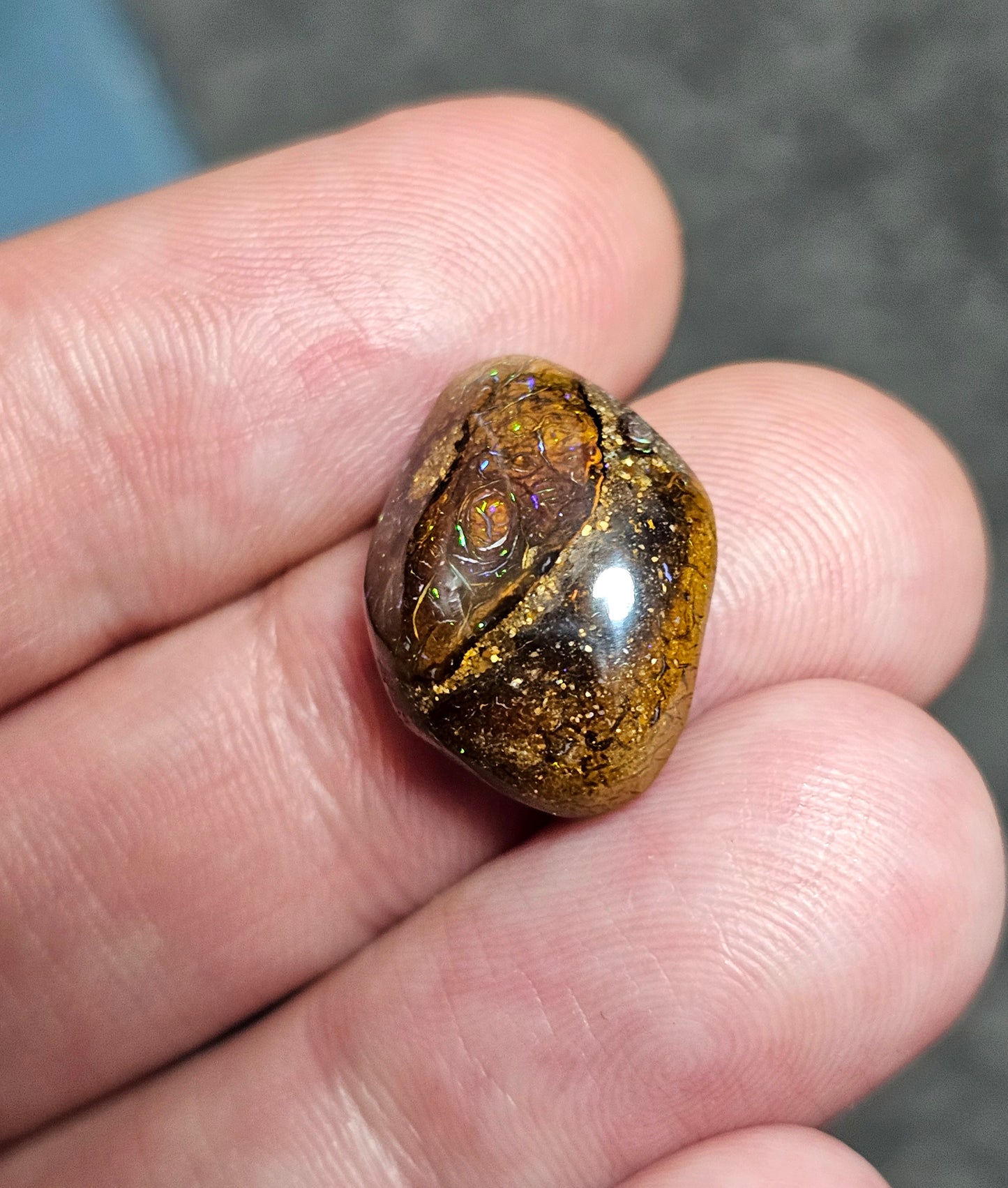 13cts Lovely Patterned Boulder Opal (Christmas Sale) (WNB14)