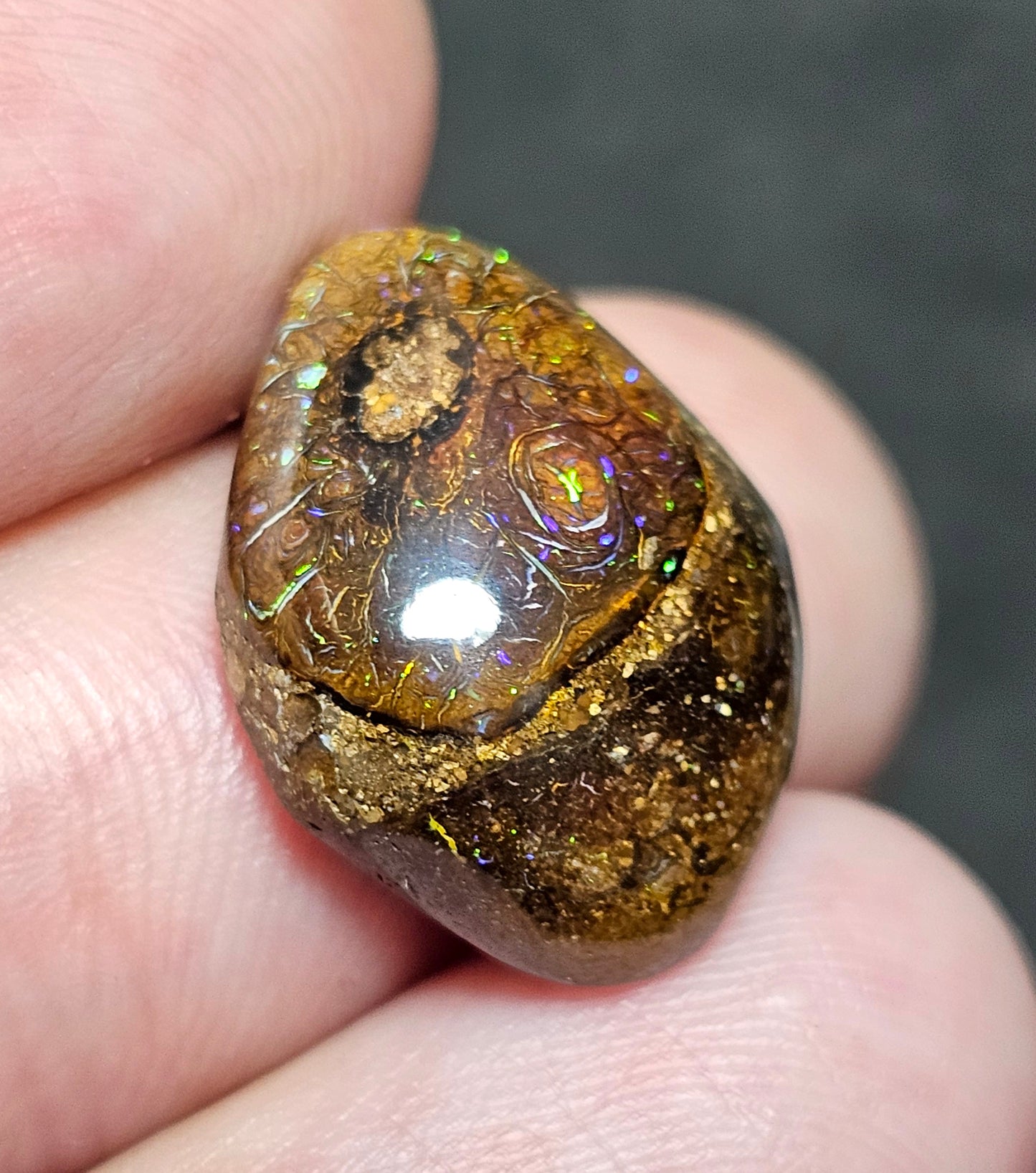 13cts Lovely Patterned Boulder Opal (Christmas Sale) (WNB14)