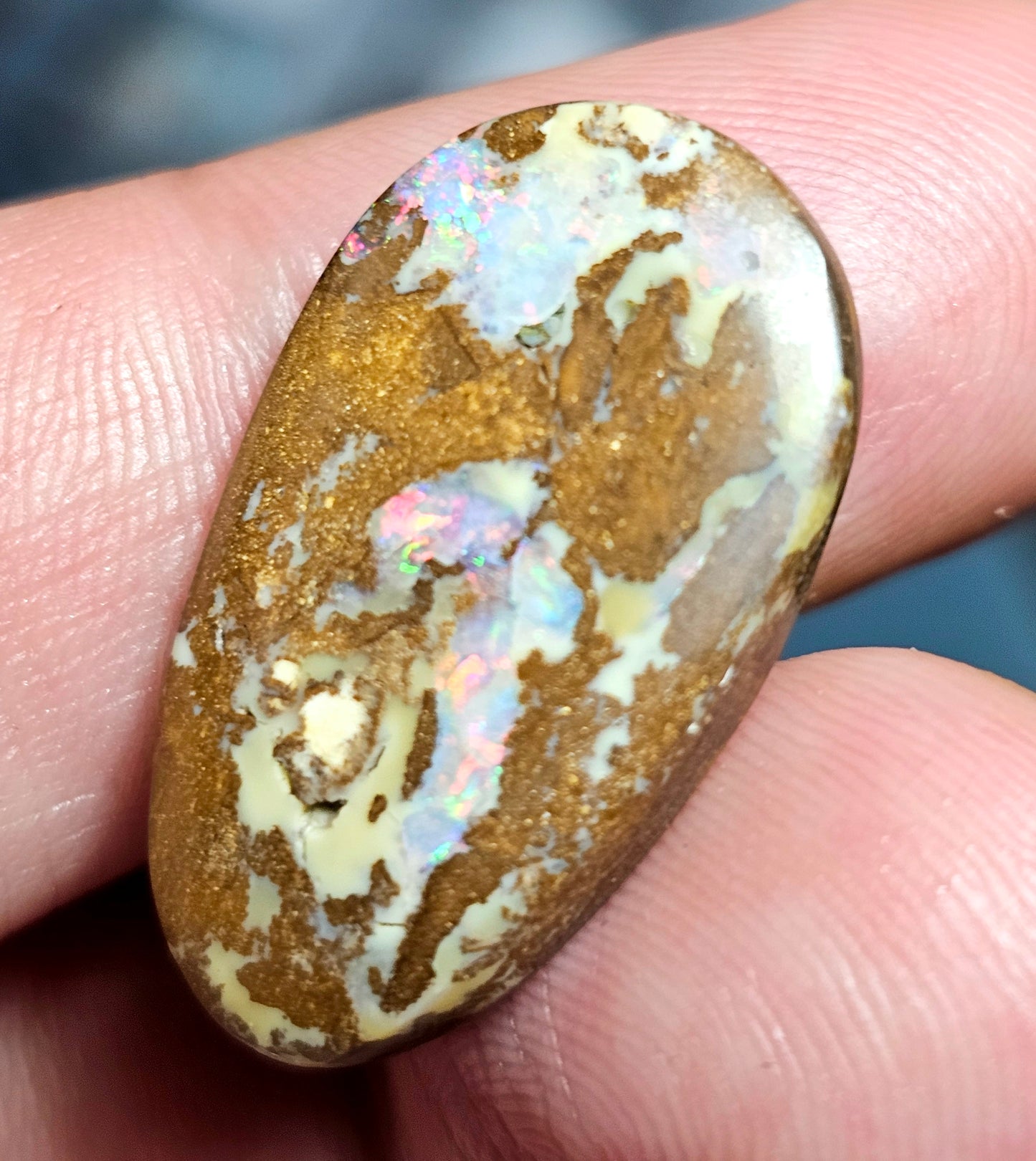 19cts Red Flashes Boulder Opal (Christmas Sale) (WNB15)
