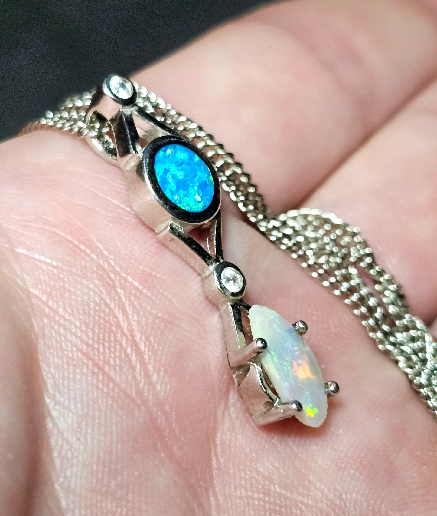 Australian Opal S/Silver Pendant! (DP3)