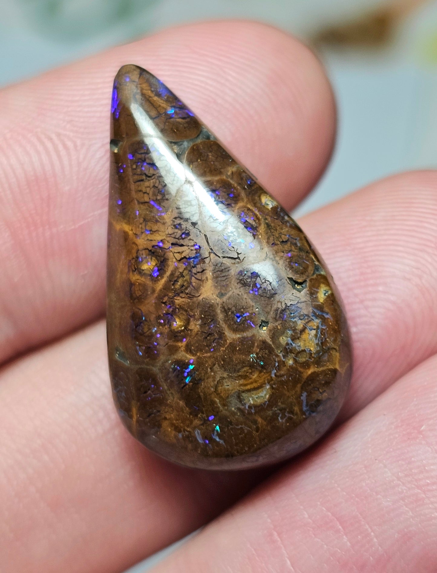 26ct Blue Boulder Opal (NBM17)