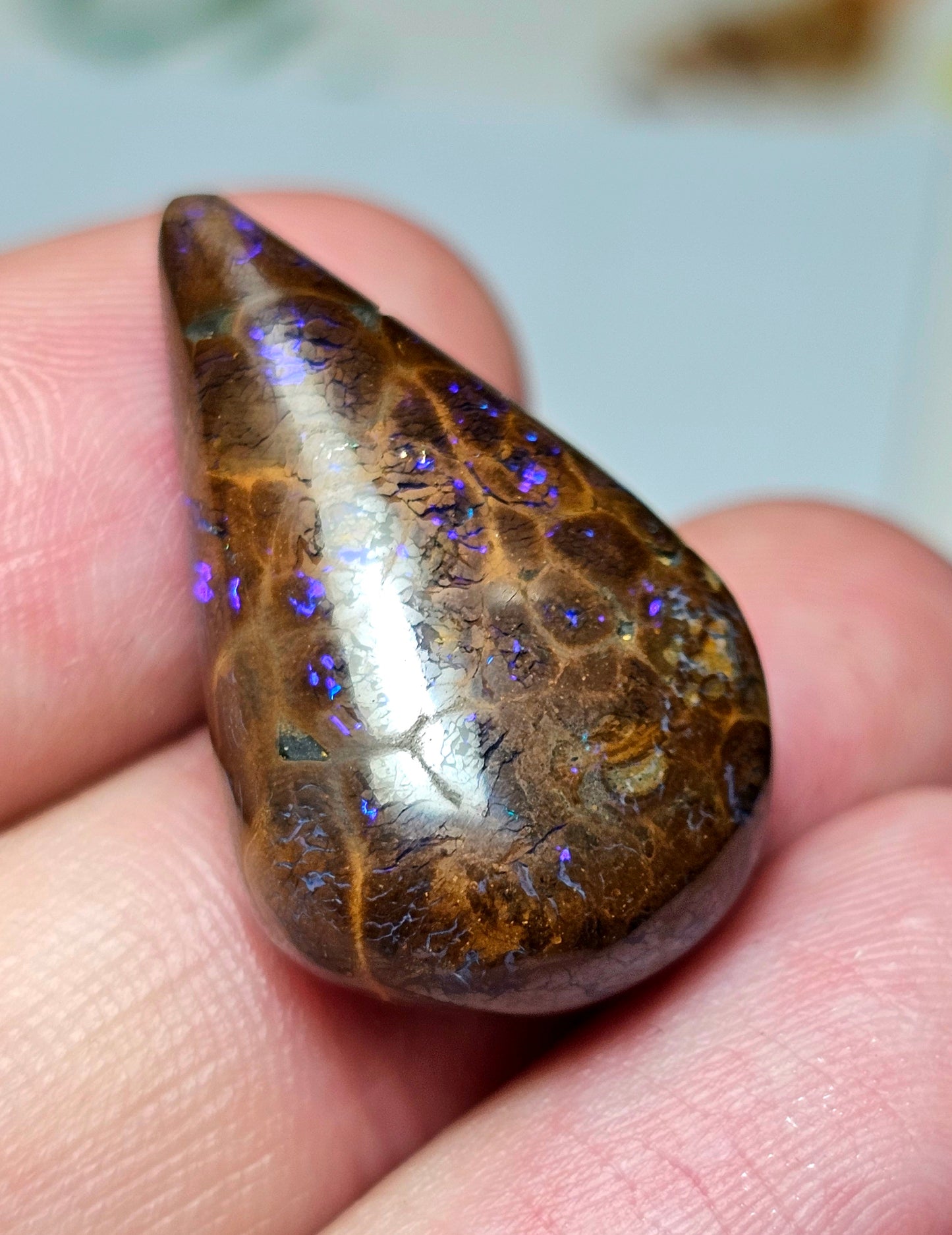 26ct Blue Boulder Opal (NBM17)