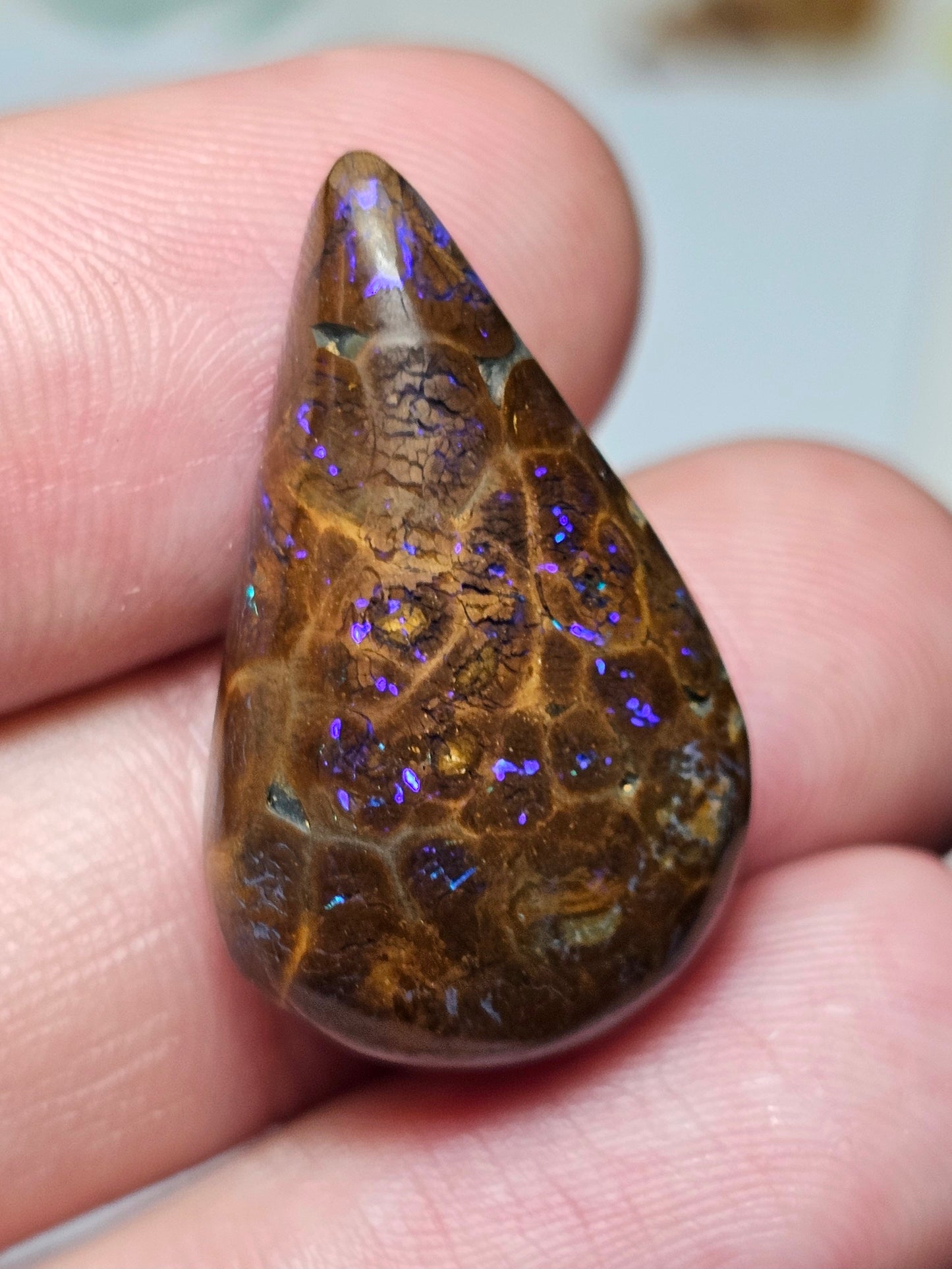 26ct Blue Boulder Opal (NBM17)