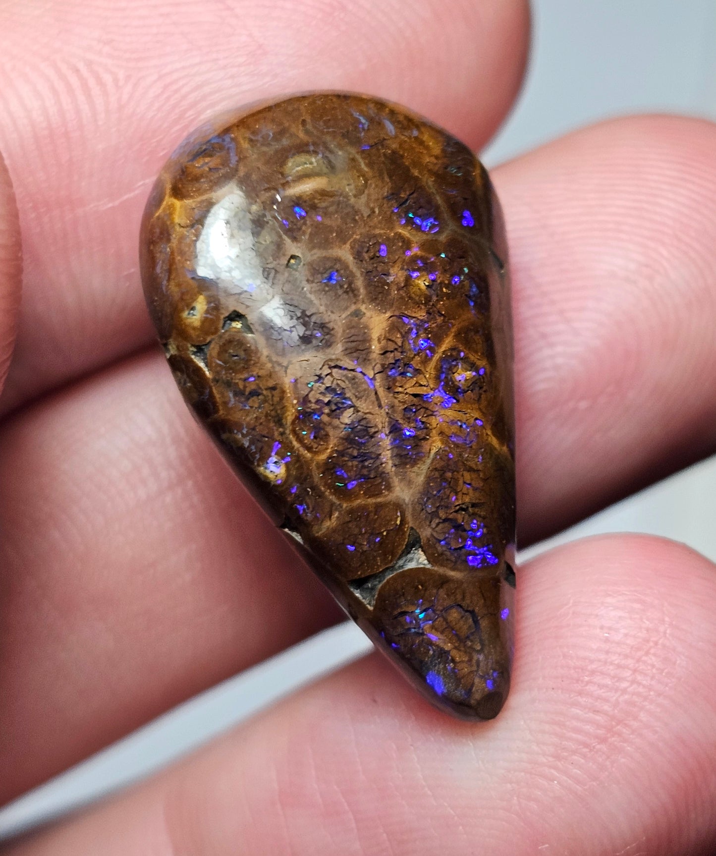 26ct Blue Boulder Opal (NBM17)
