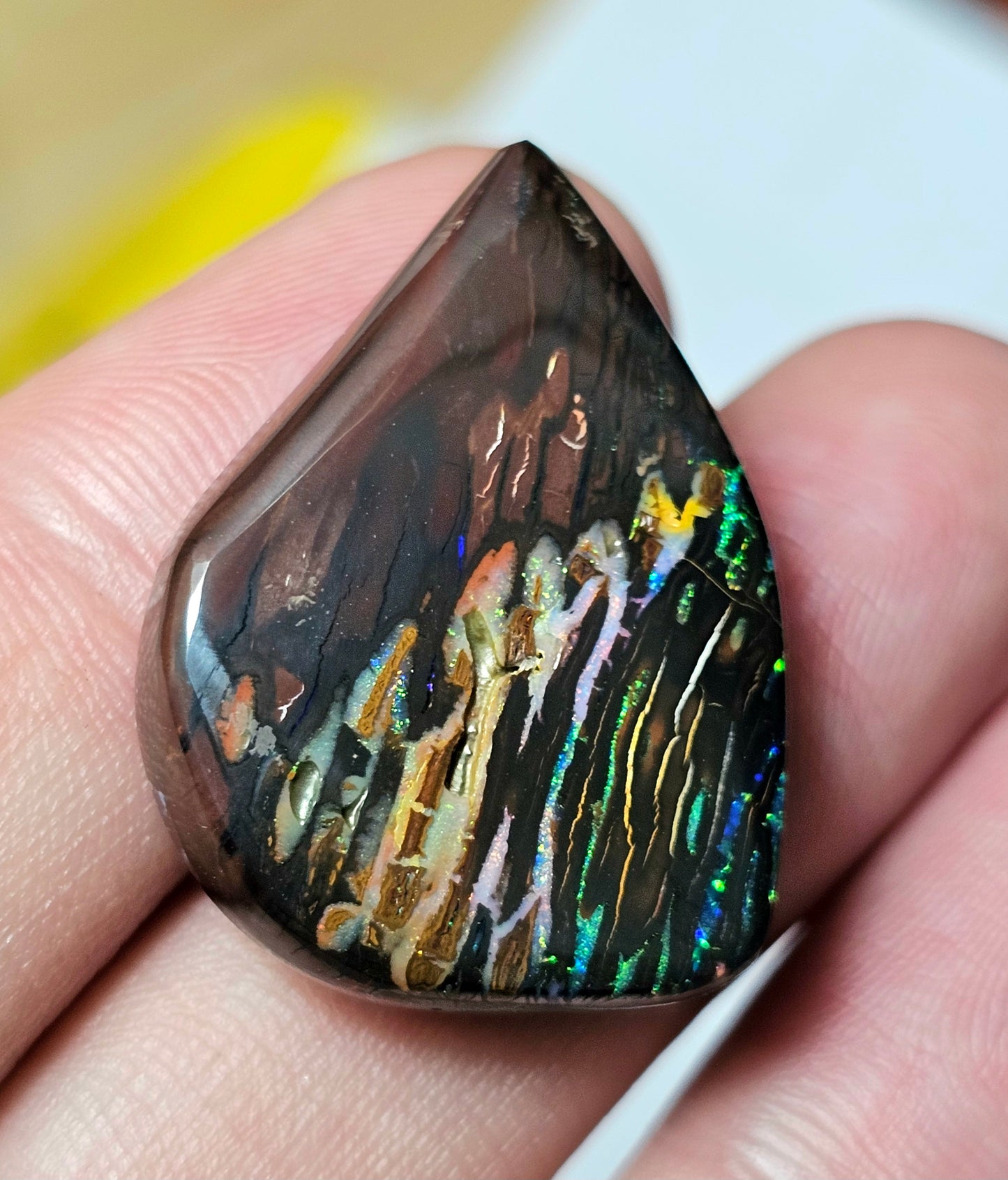 45cts Koroit Nut Boulder Opal with a Spectacular Pattern!!(JSMD11)