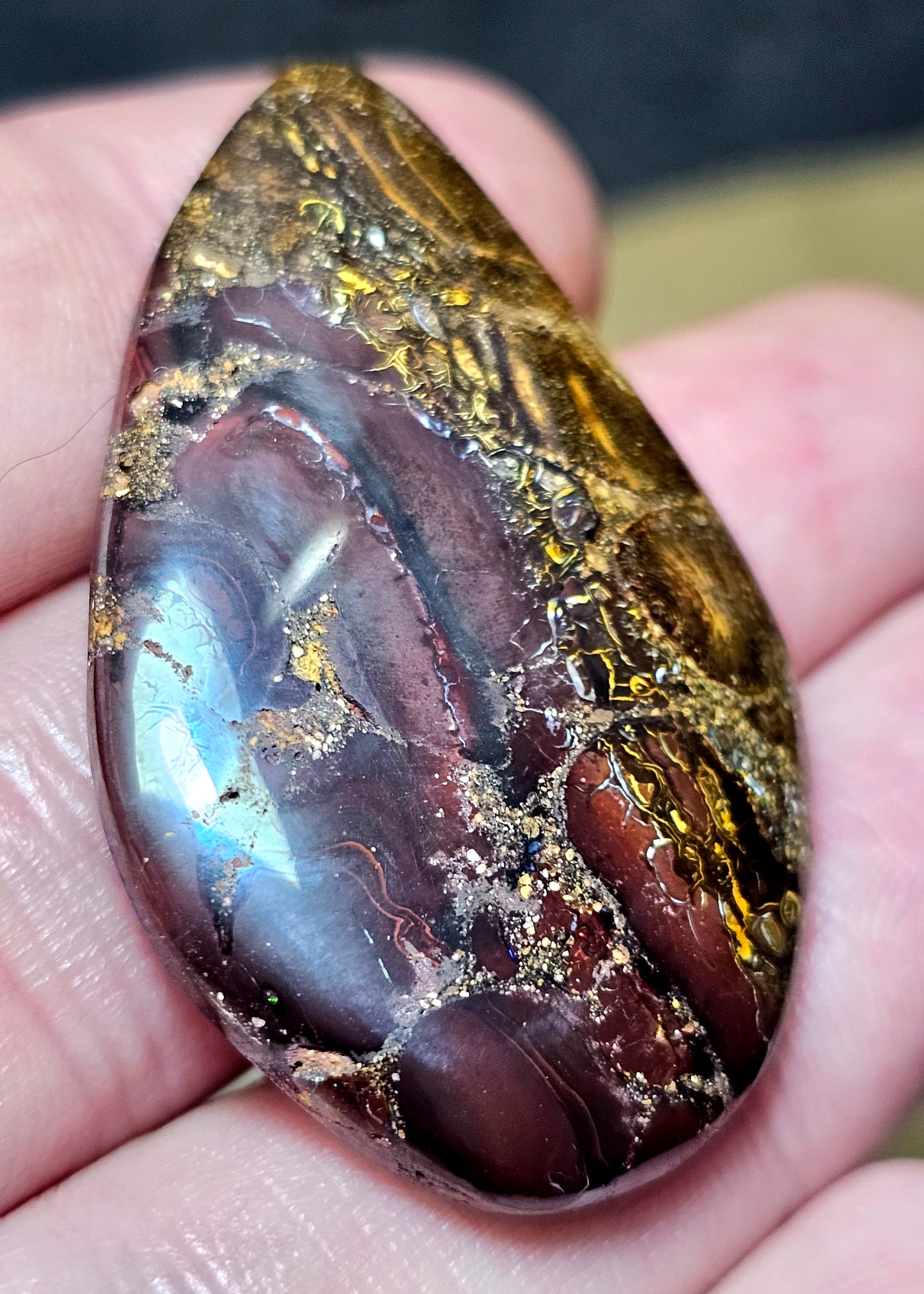 64cts Boulder Opal with a Pretty Pattern (Monthly Special)(MAT106)