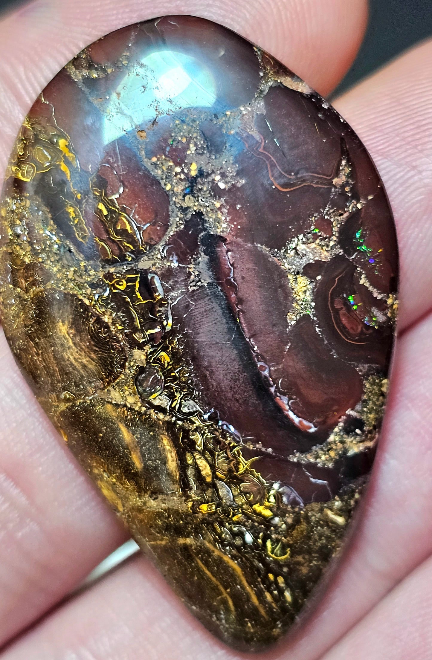 64cts Boulder Opal with a Pretty Pattern (Monthly Special)(MAT106)