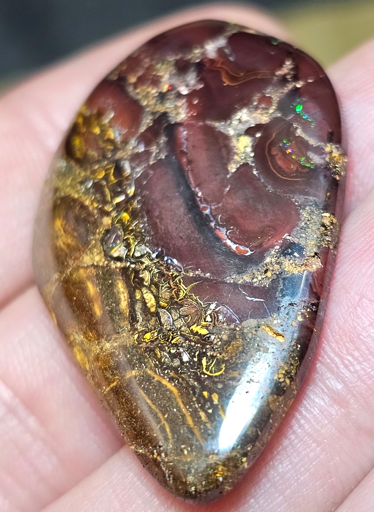 64cts Boulder Opal with a Pretty Pattern (Monthly Special)(MAT106)