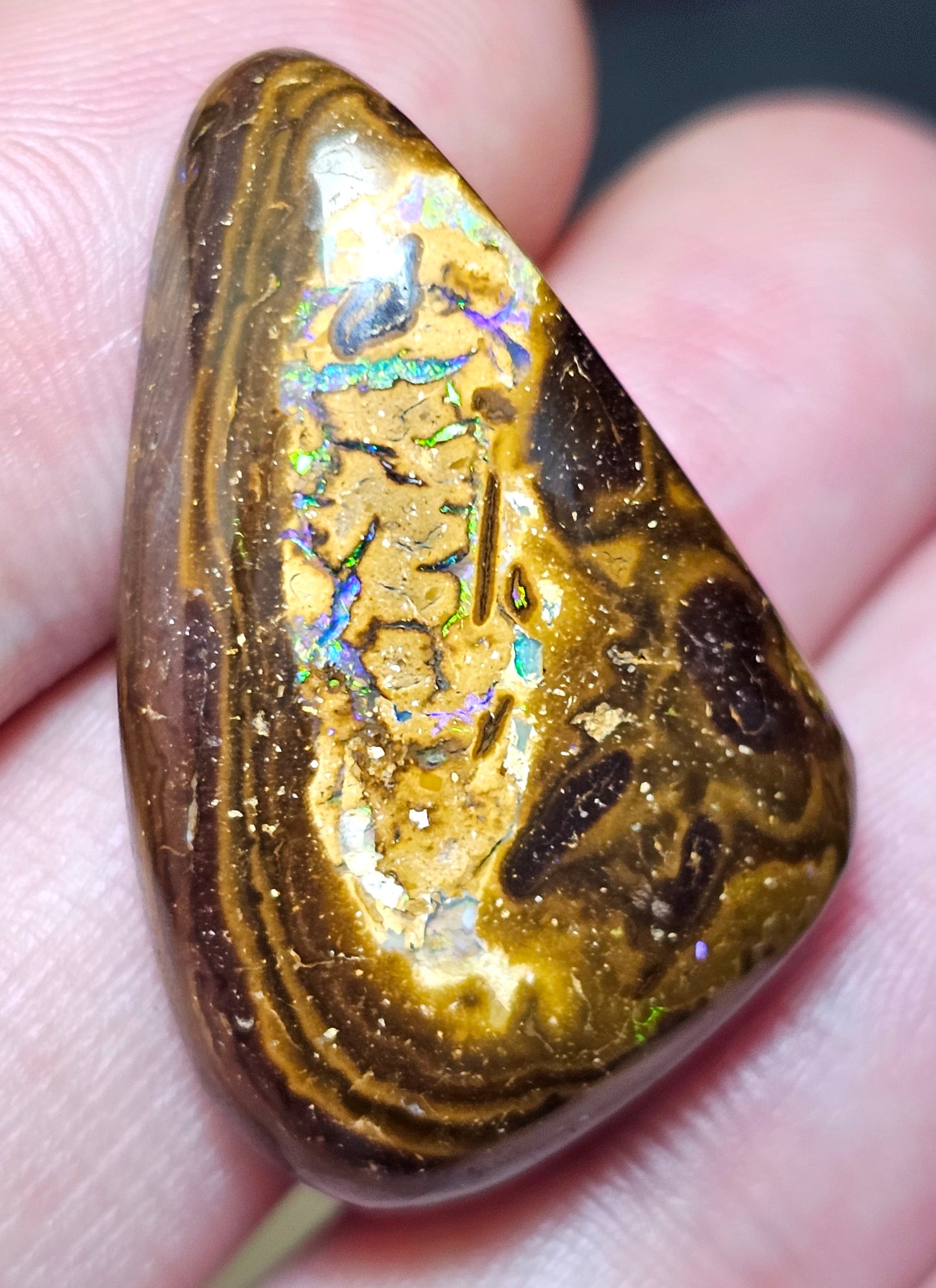 58cts Chunky Pretty Boulder Opal(Monthly Special)(MAT107)