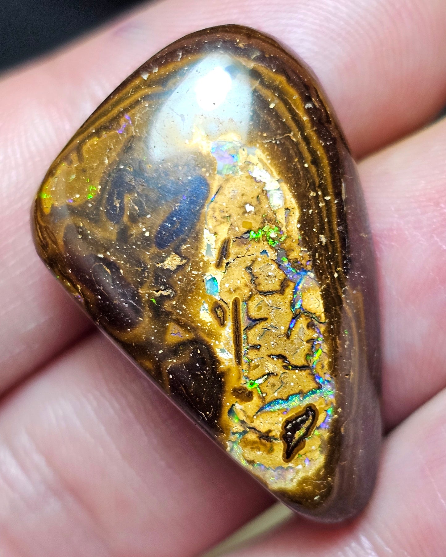 58cts Chunky Pretty Boulder Opal(Monthly Special)(MAT107)