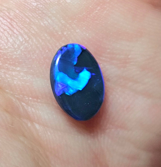 0.90cts Blue Black Opal!! (LRW28)