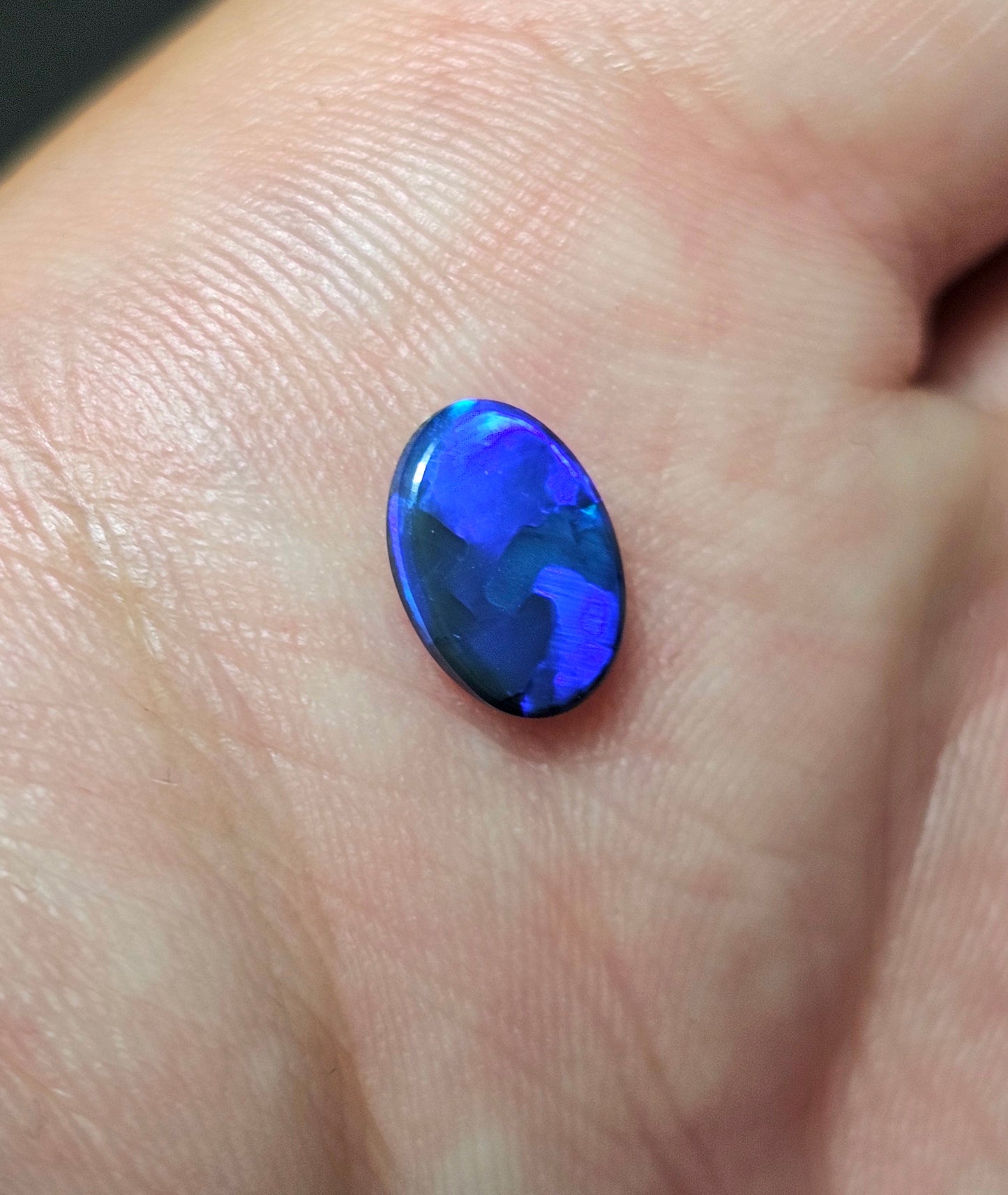 0.90cts Blue Black Opal!! (LRW28)