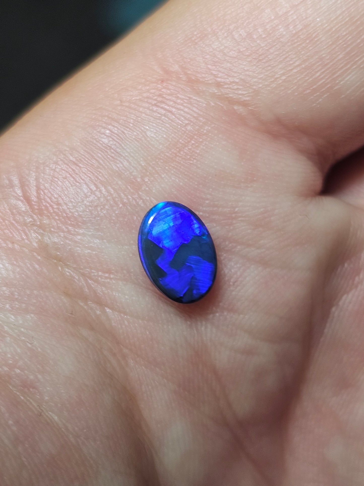 0.90cts Blue Black Opal!! (LRW28)