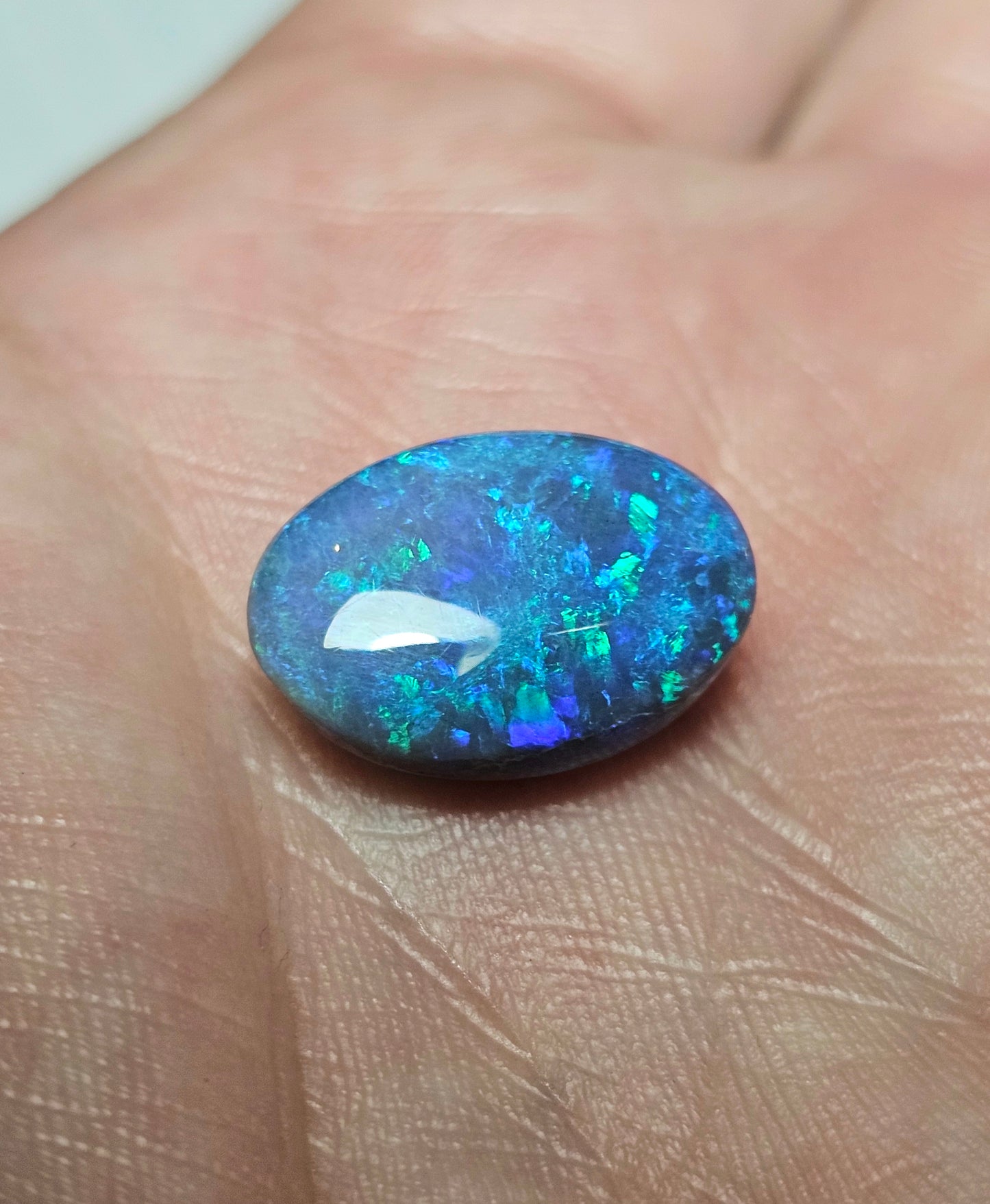 8cts Gorgeous Black Opal!! Investment Stone! (LRW10)