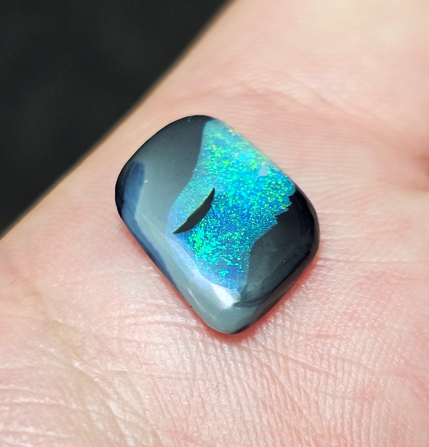 3cts Unique Black Opal!! Investment Stone! (LRW30)