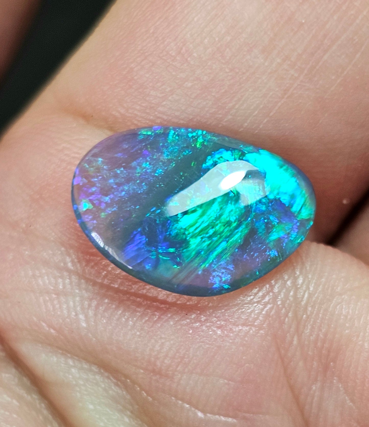 Stunning Unique Black Opal!! (LRD5)