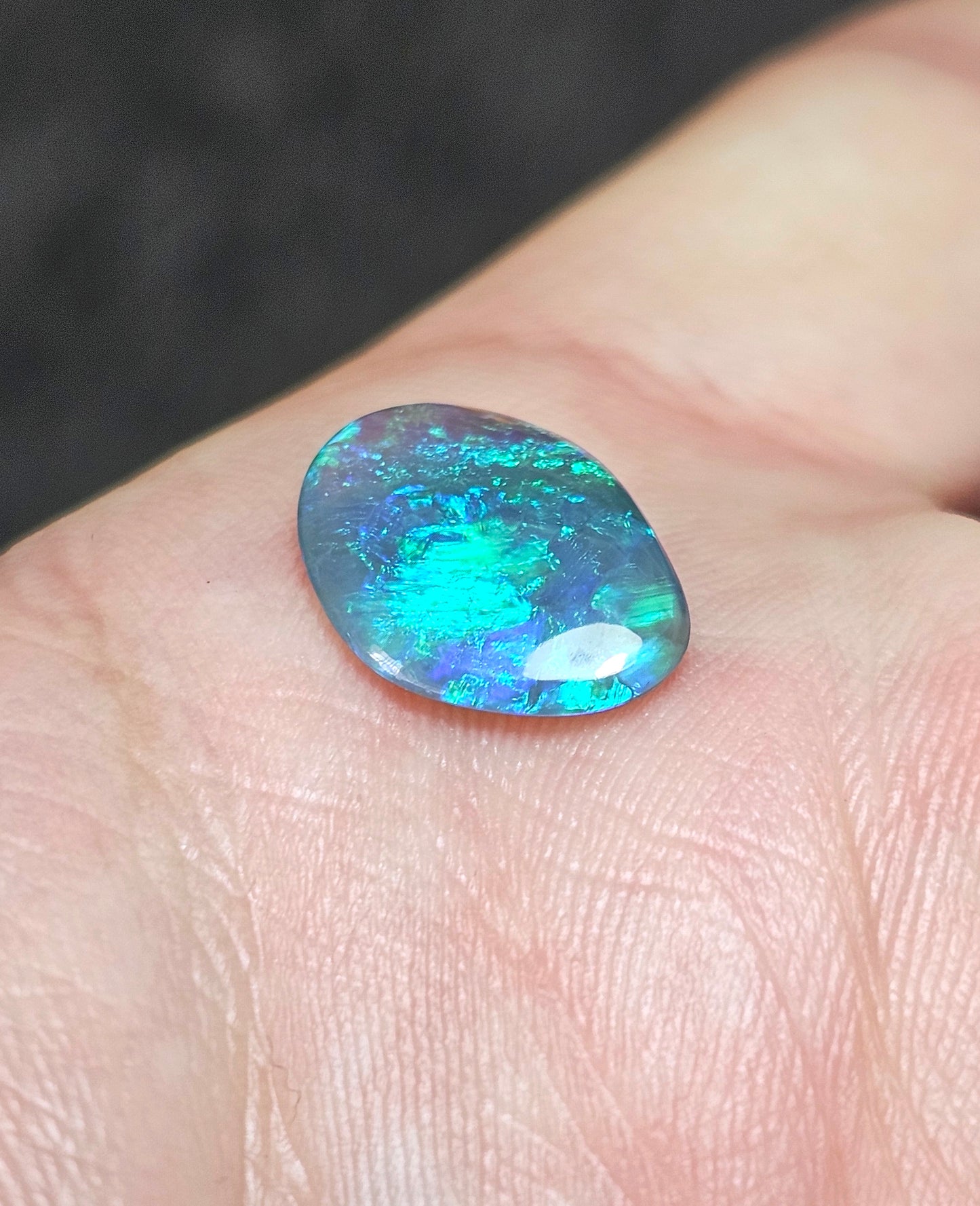 Stunning Unique Black Opal!! (LRD5)