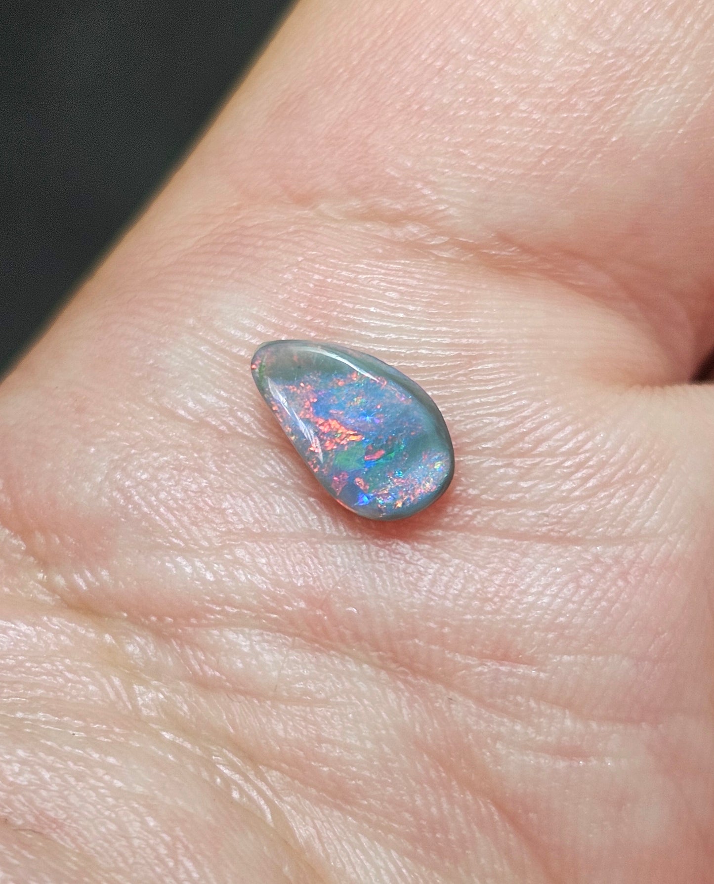 Cute Red Black Opal!! (LRW35)