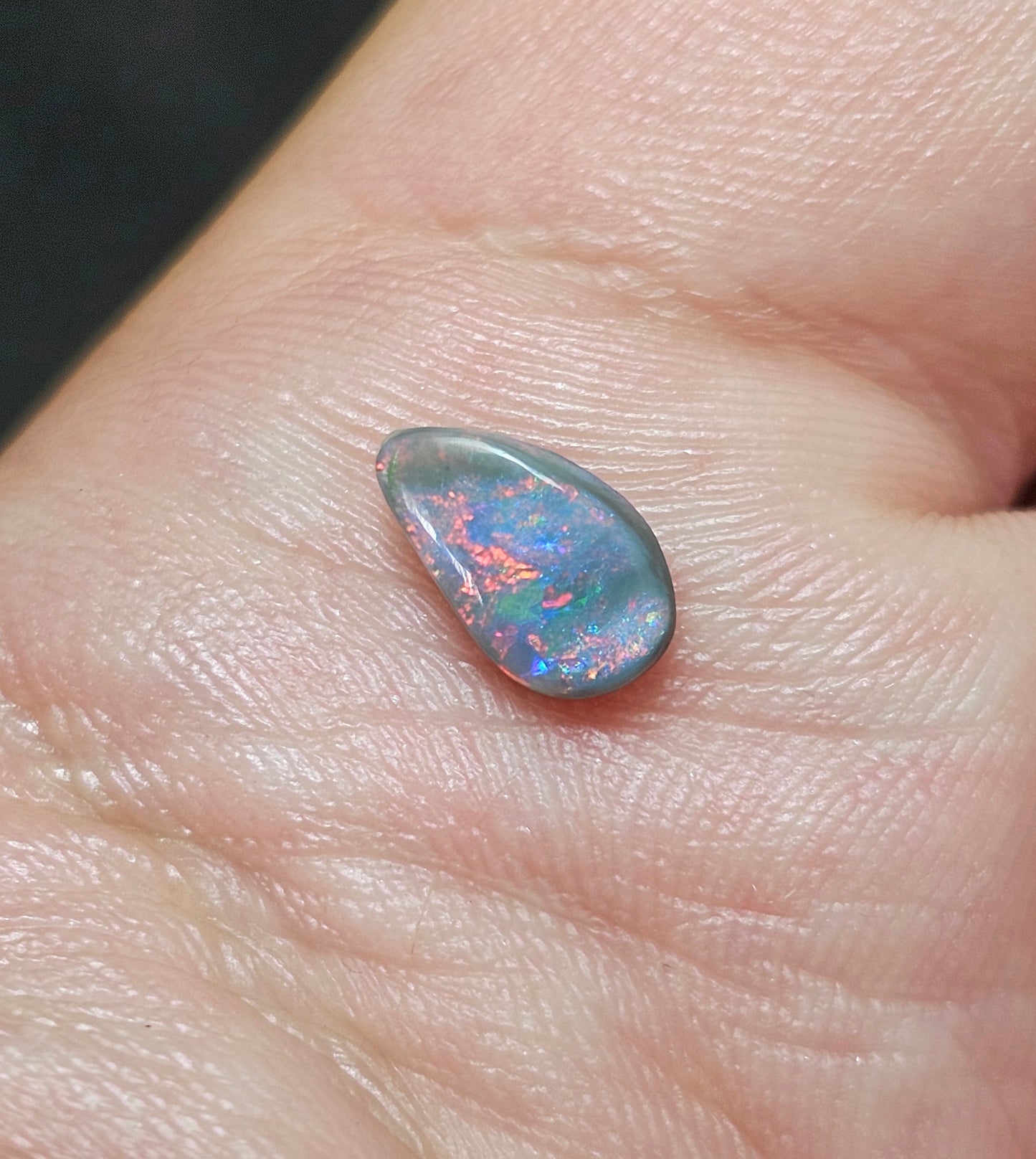 Cute Red Black Opal!! (LRW35)