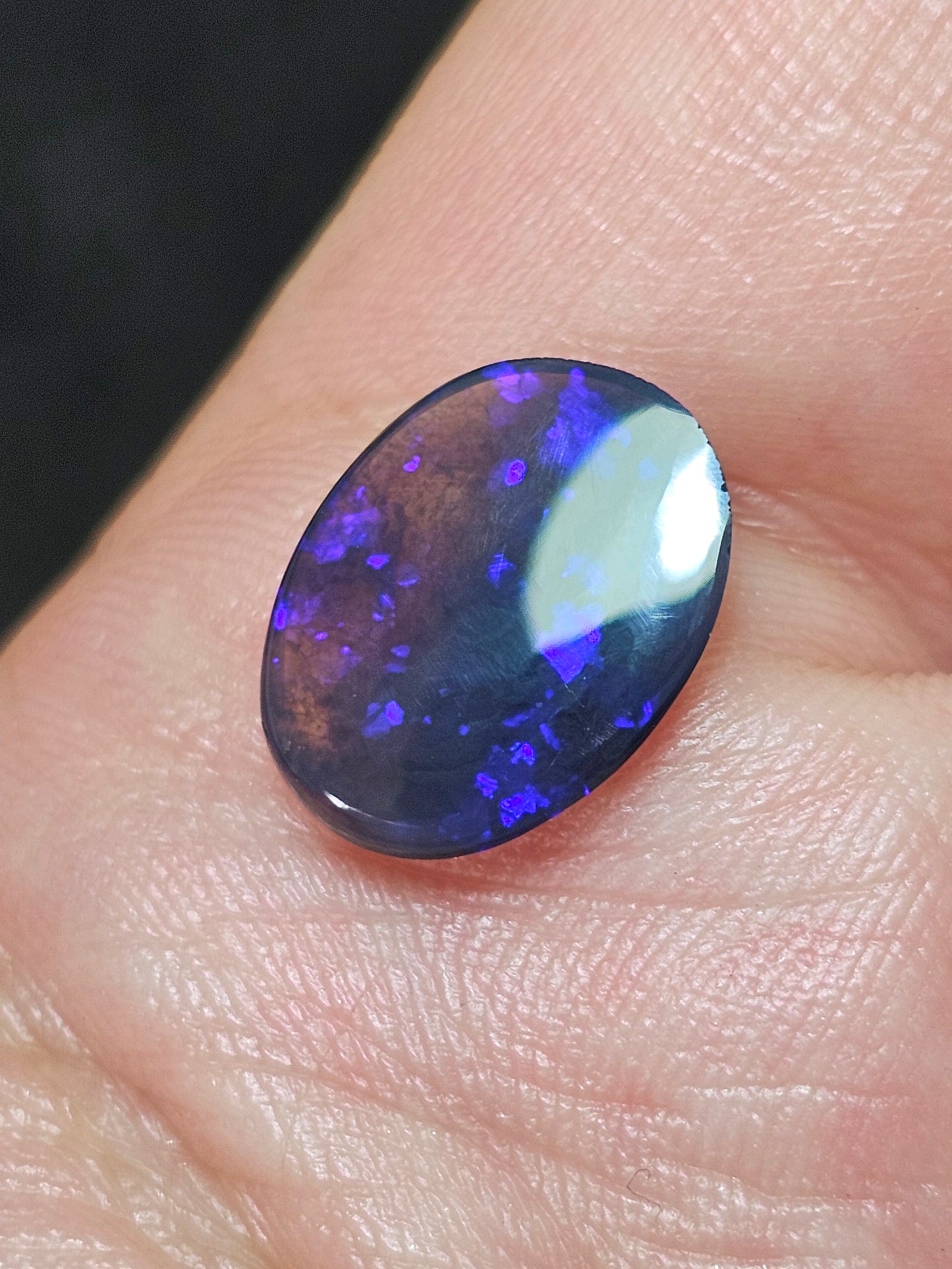Beautiful Blue Black Opal!! (LRW36)