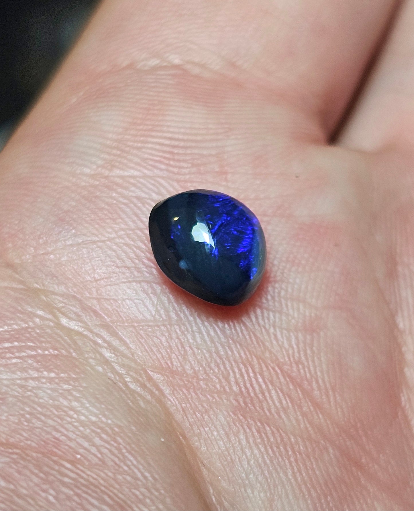 2cts Deep Blue Black Opal!! (FB11)