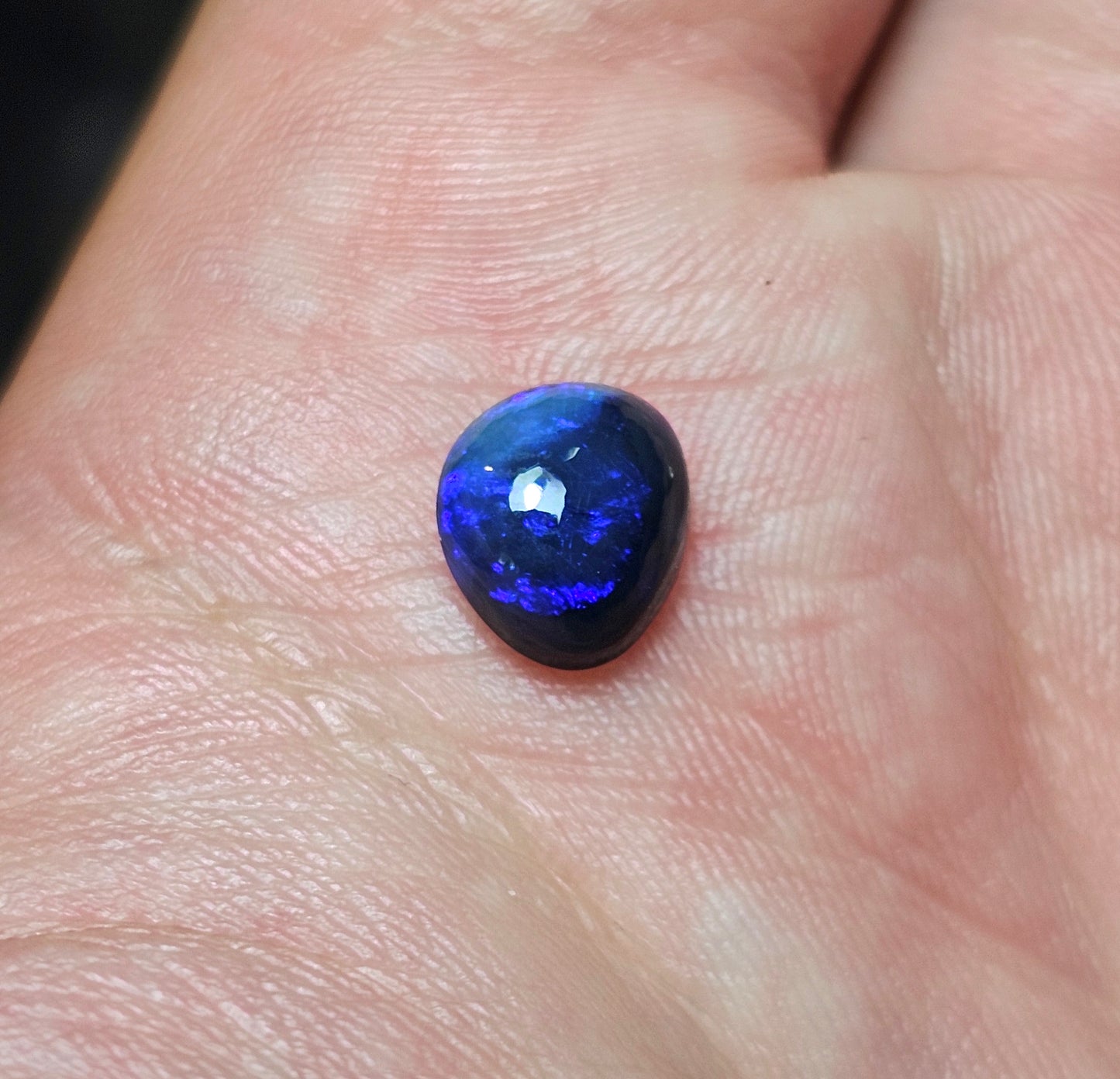 2cts Deep Blue Black Opal!! (FB11)