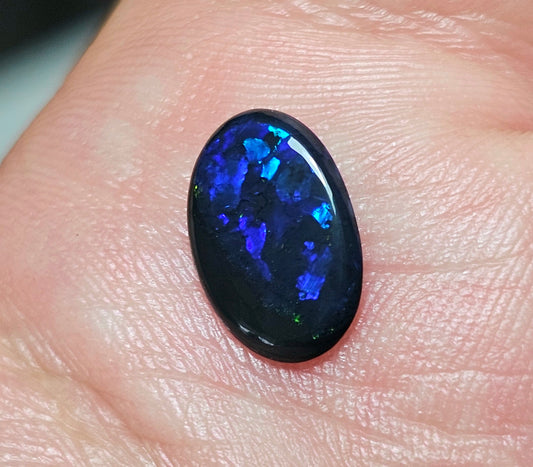 1.10cts Blue Black Opal!! (LRW26)