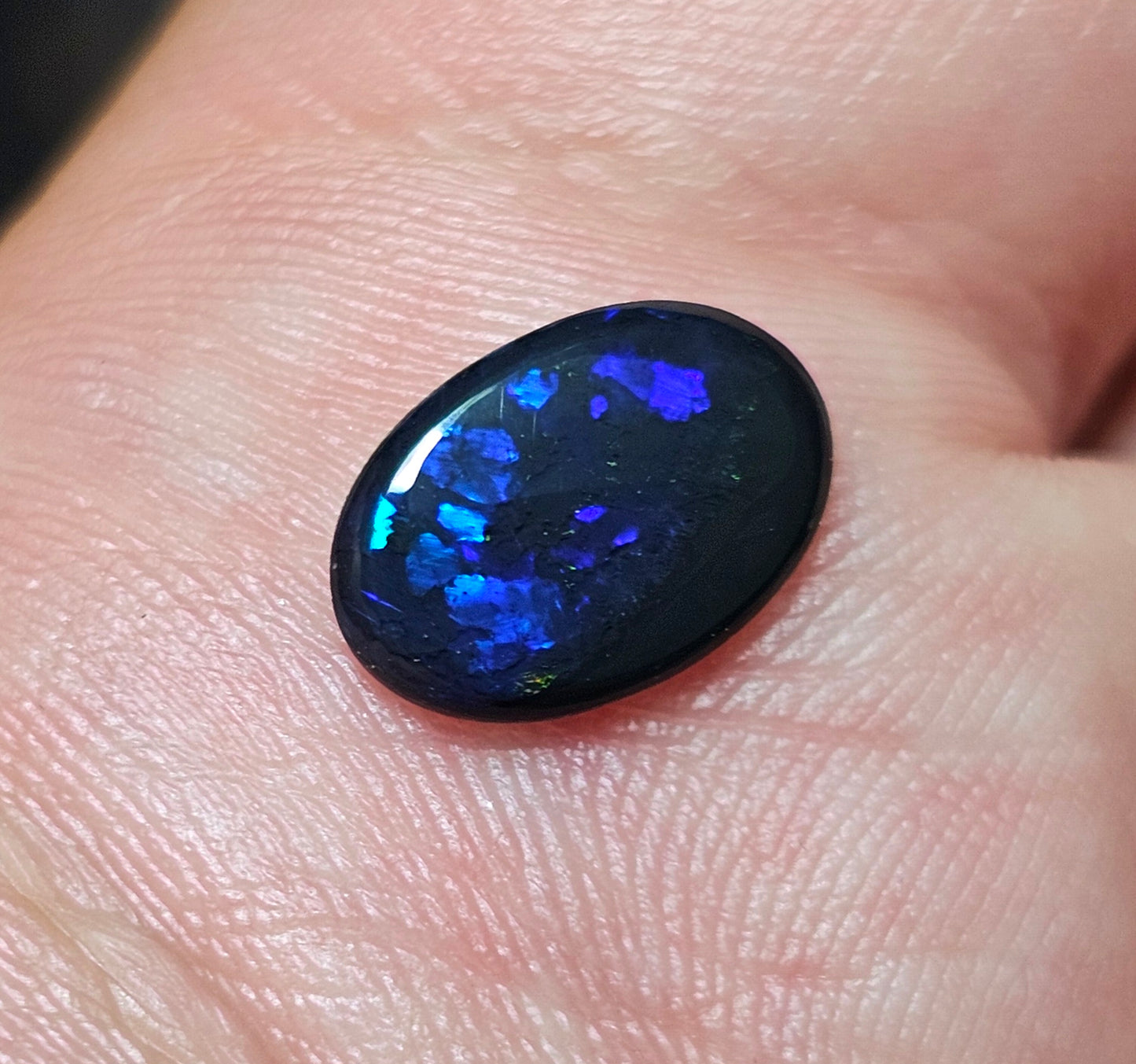 1.10cts Blue Black Opal!! (LRW26)