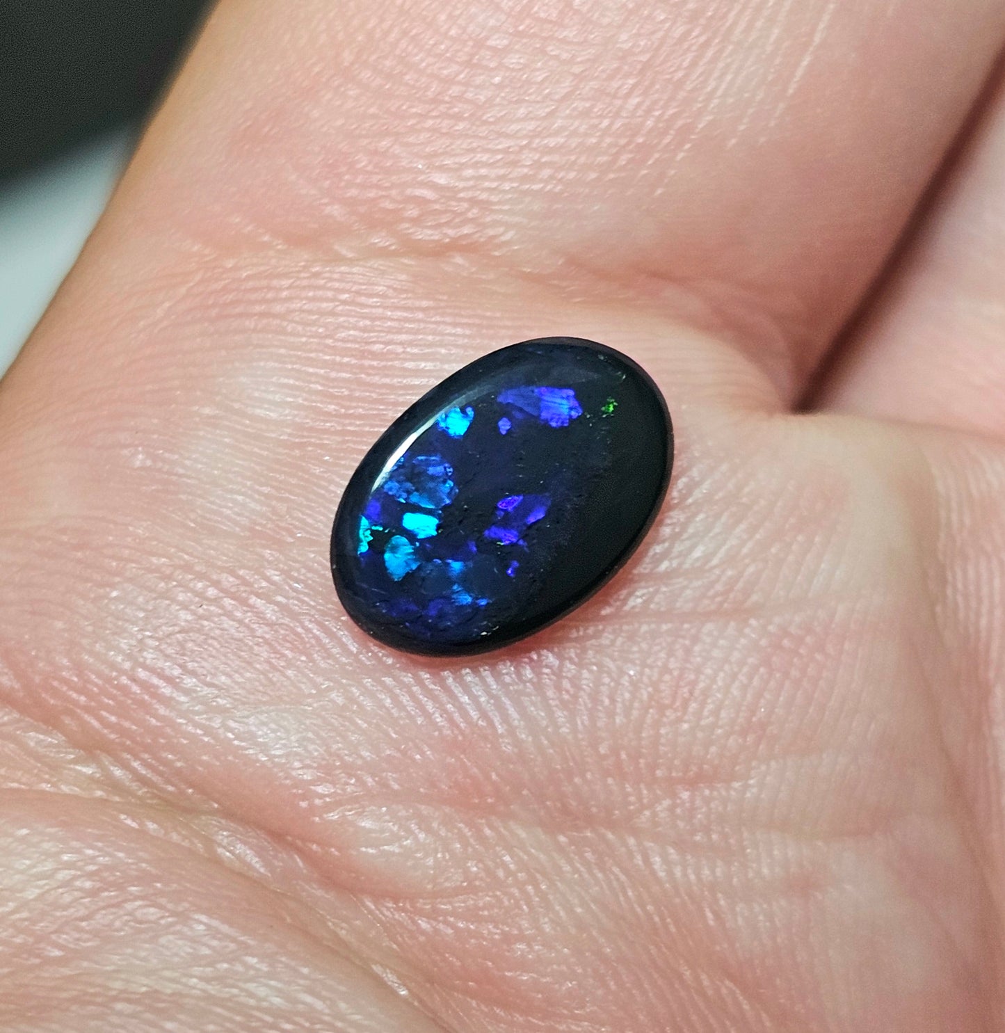 1.10cts Blue Black Opal!! (LRW26)