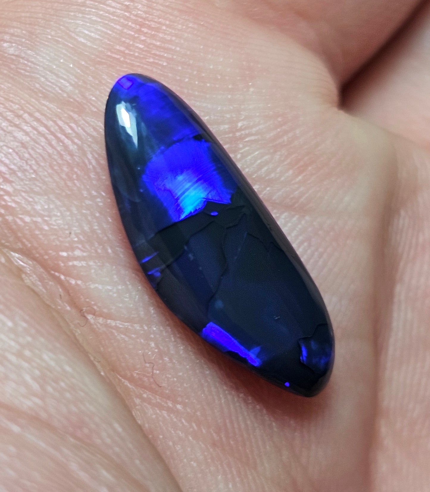 3.40cts Deep Blue Flashing Opal!! (FB5)