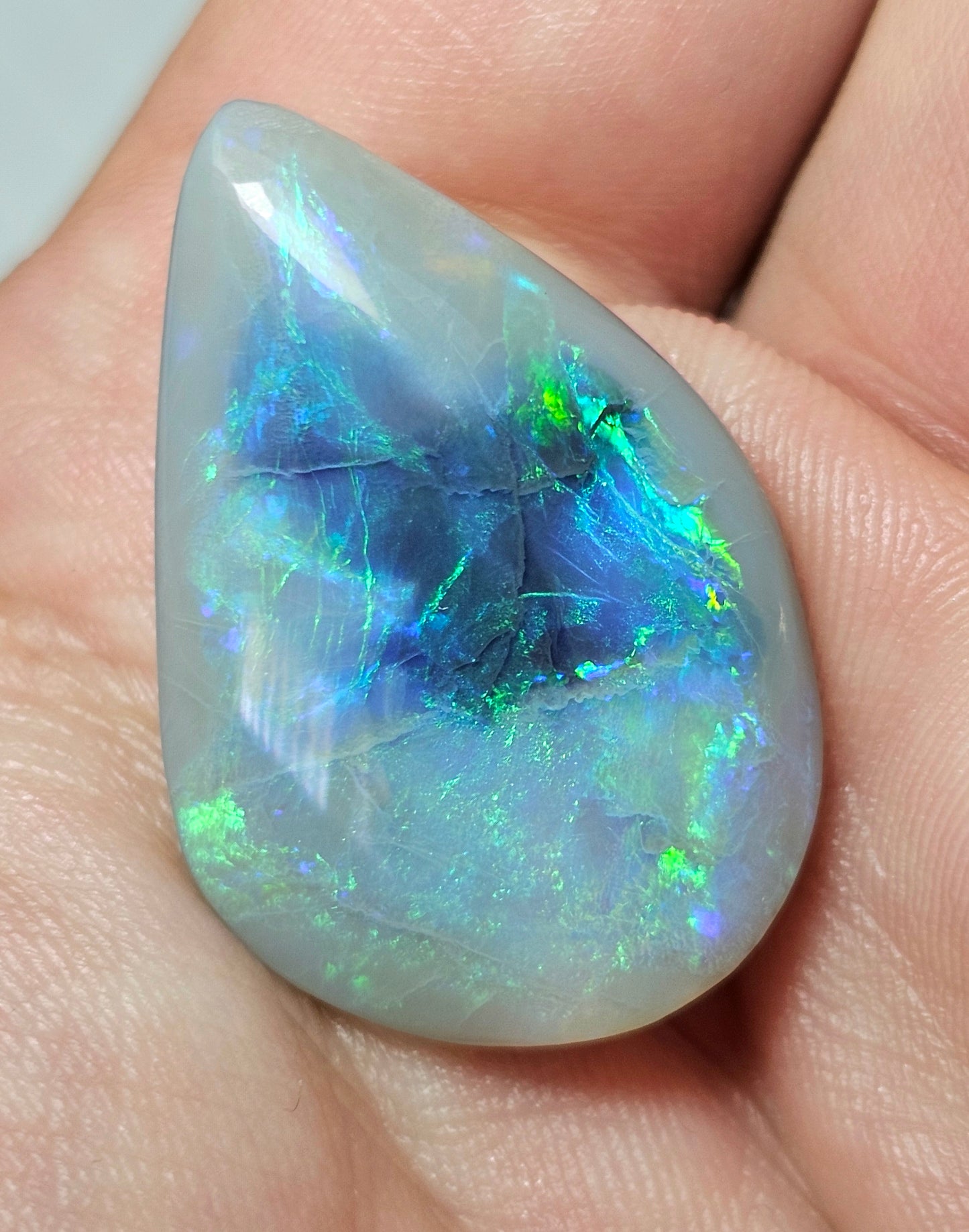 Super Unique Large Black Opal!! Investment Stone! (FS8)