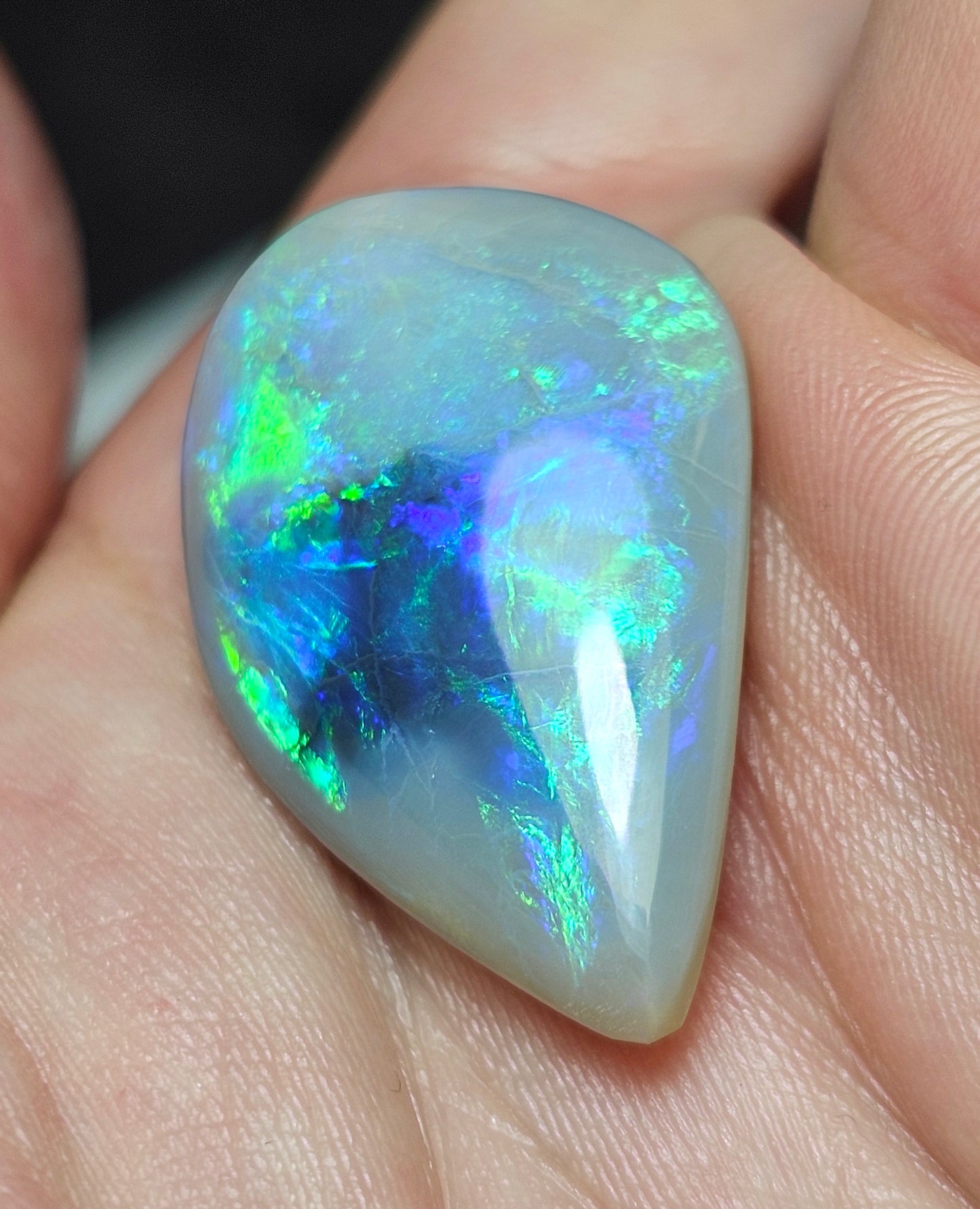 Super Unique Large Black Opal!! Investment Stone! (FS8)