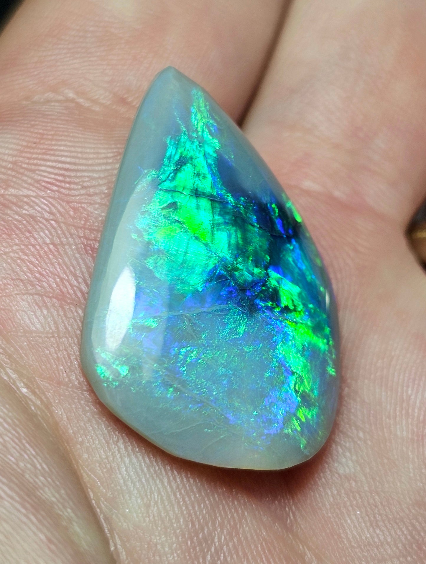 Super Unique Large Black Opal!! Investment Stone! (FS8)